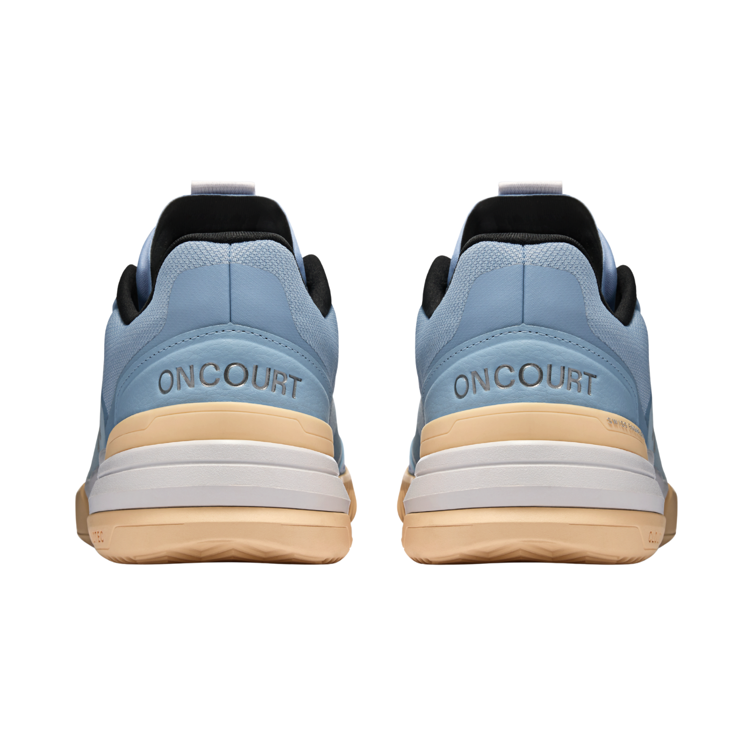 On The Roger Advantage Pro Clay Shoe Women - Chambray/Blonde