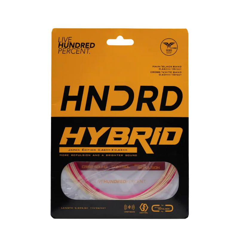 Hundred Hybrid Badminton String HBAA-2M039-5