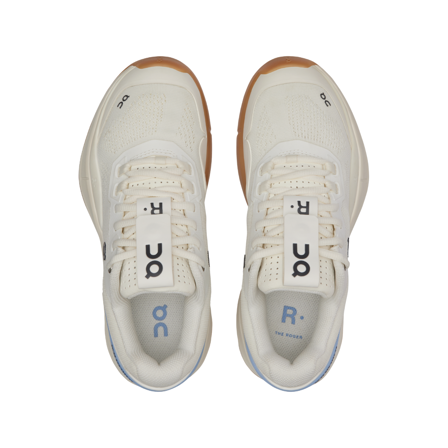 On THE ROGER Pro Tennis Shoes Women - Ivory/Chambray