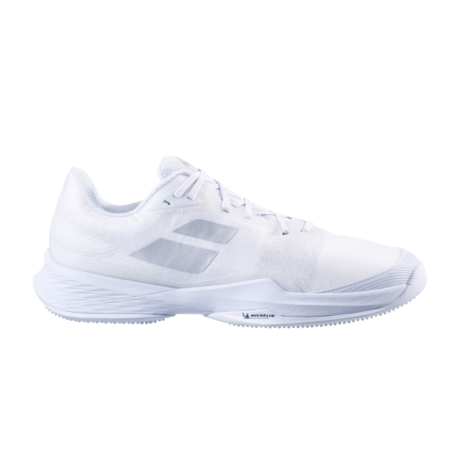 Babolat Jet Mach 3 Grass Wimbledon Tennis Shoes Men - White/Silver