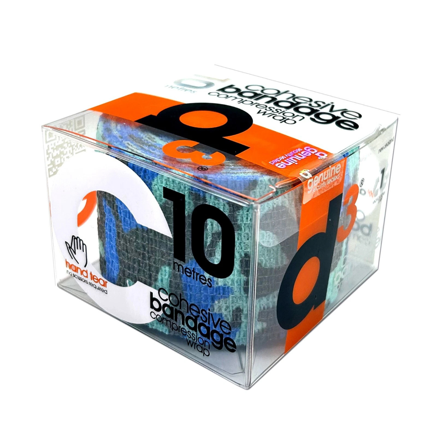 D3 Cohesive Bandage Compression Wrap 10mx50mm