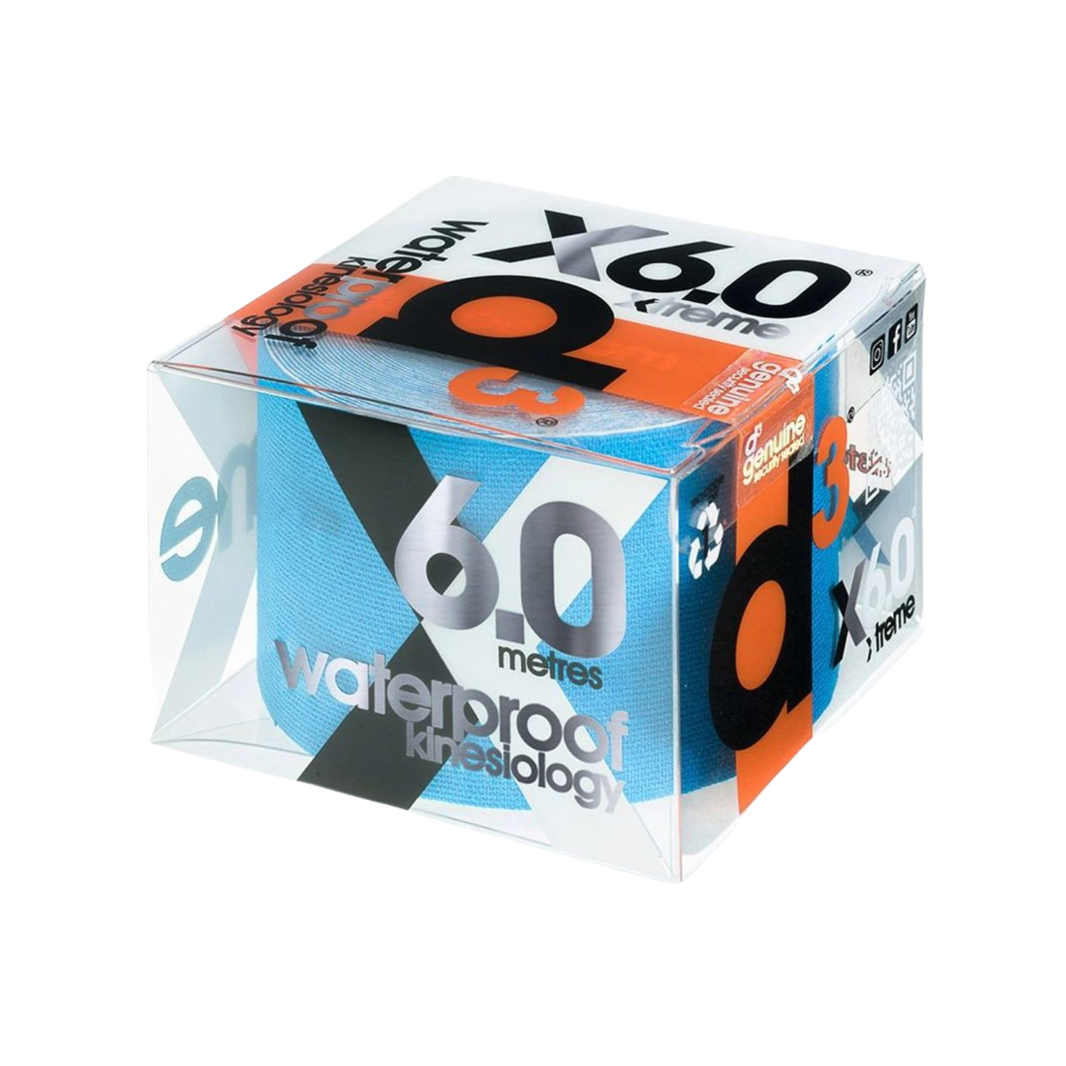 D3 X6.0 Xtreme Kinesiology Tape