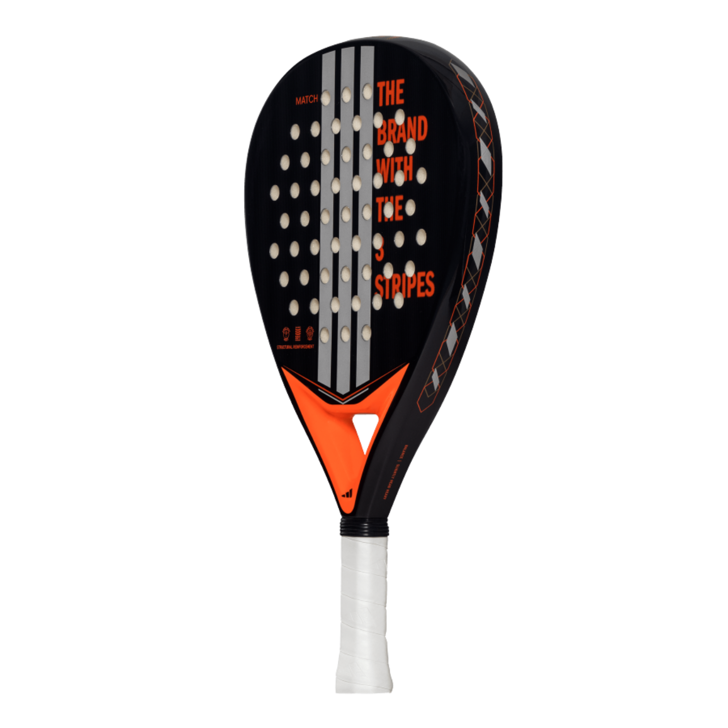 Adidas Match Black 3.4 Padel Racket - Black