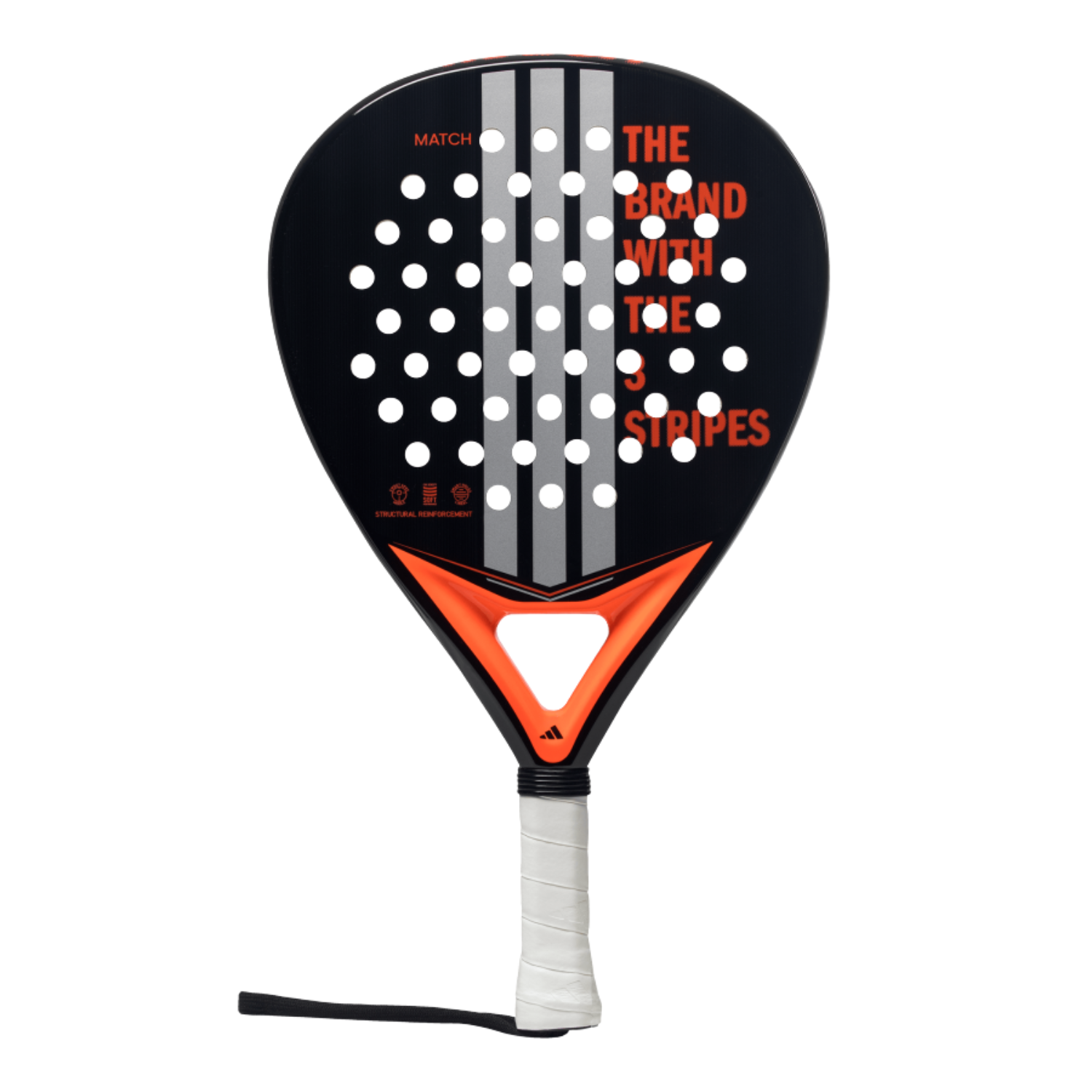 Adidas Match Black 3.4 Padel Racket - Black