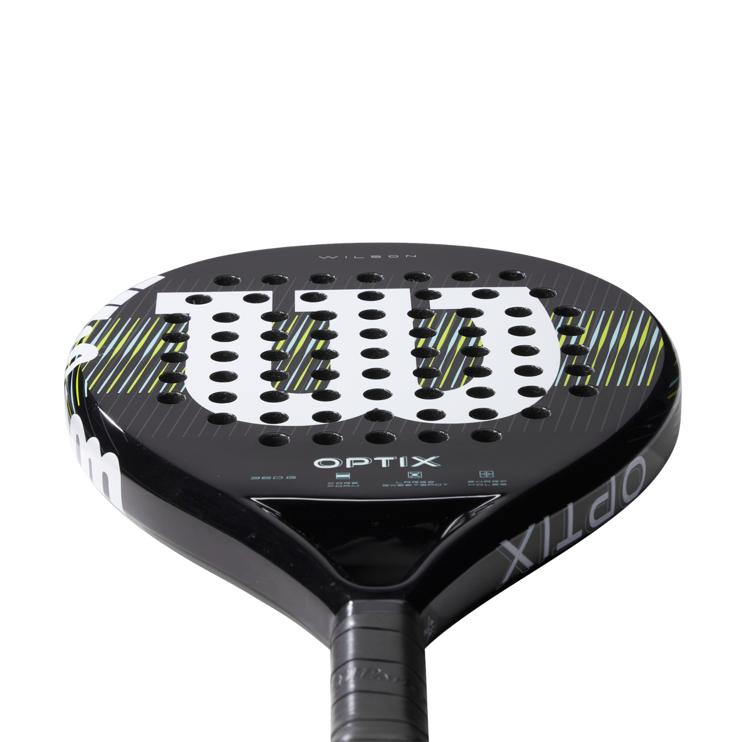 Wilson Optix V1 Black Padel Racket - Black