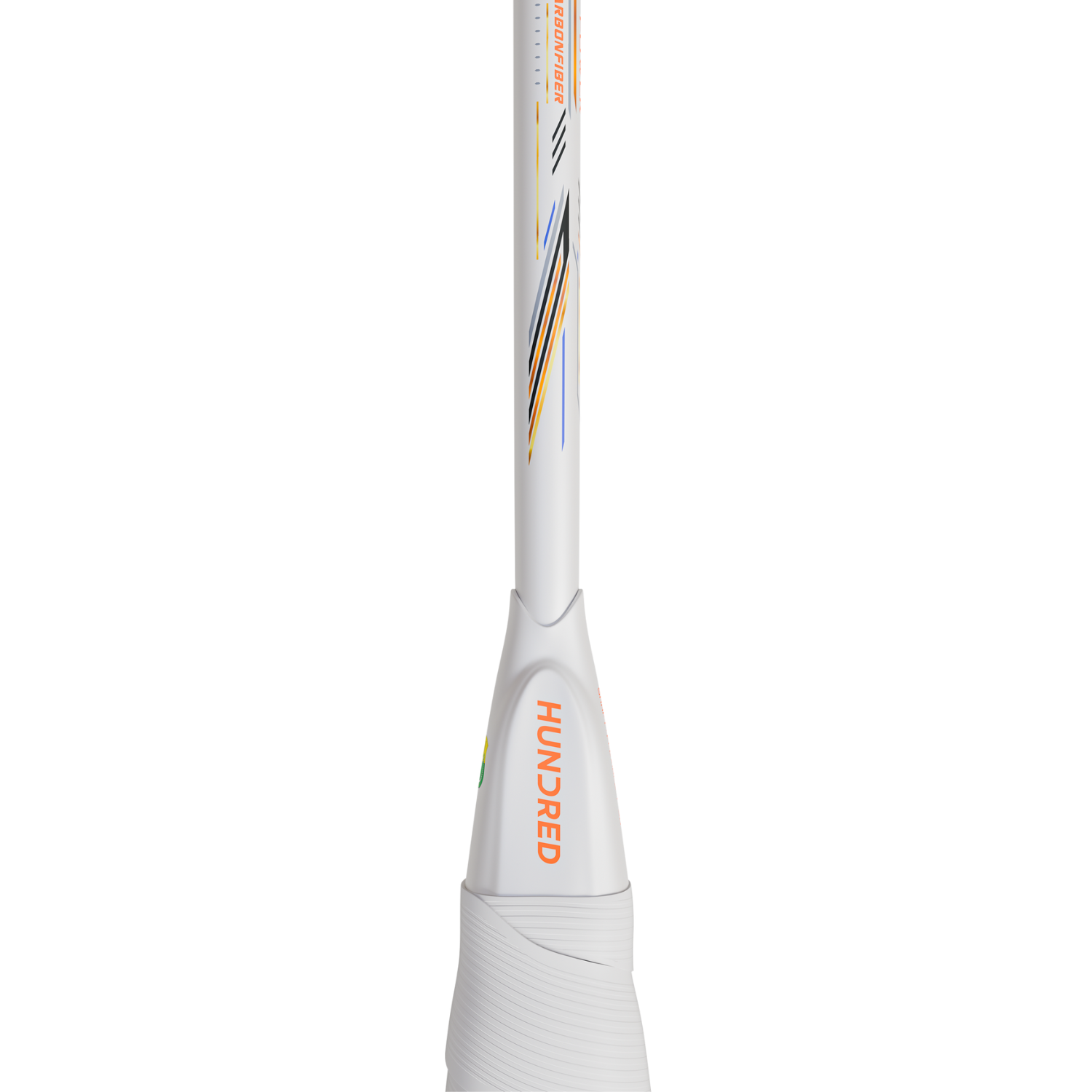 Hundred Nitrix 70 Volta Badminton Racket - White Badminton Rackets Hundred