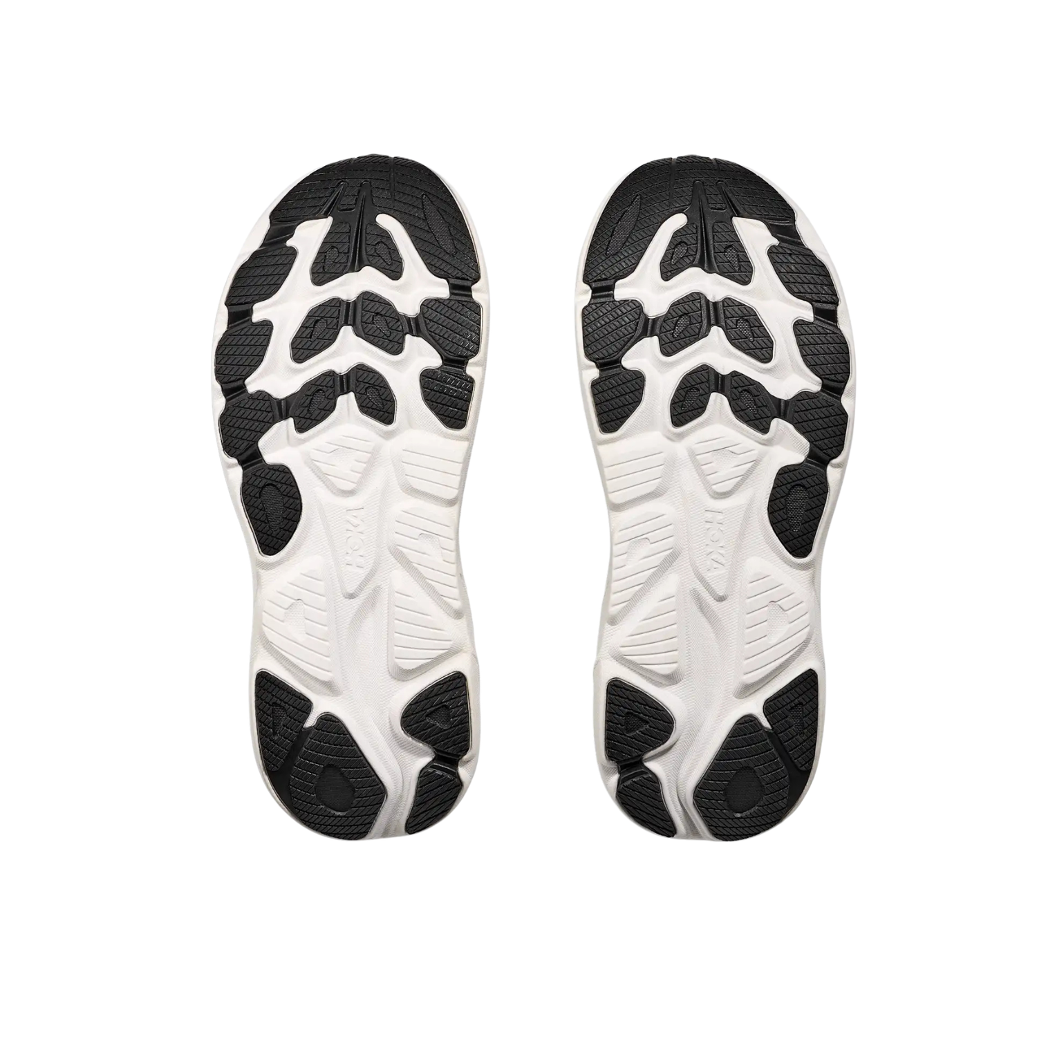 Hoka Clifton 10 Running Shoe Women - Black/White Running Shoes Hoka