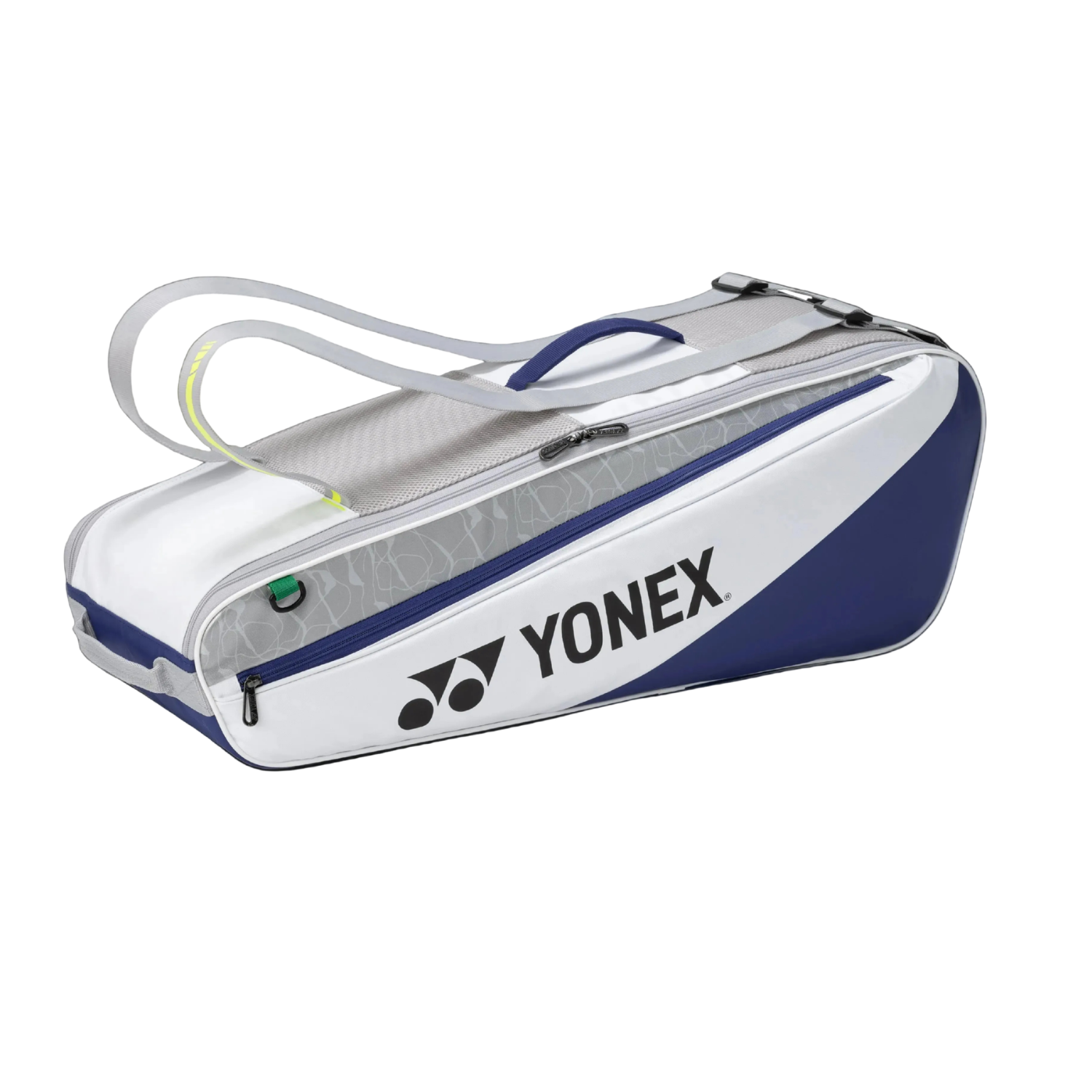 Yonex BA52526EX Club 6 Racket Bag - White/Blue