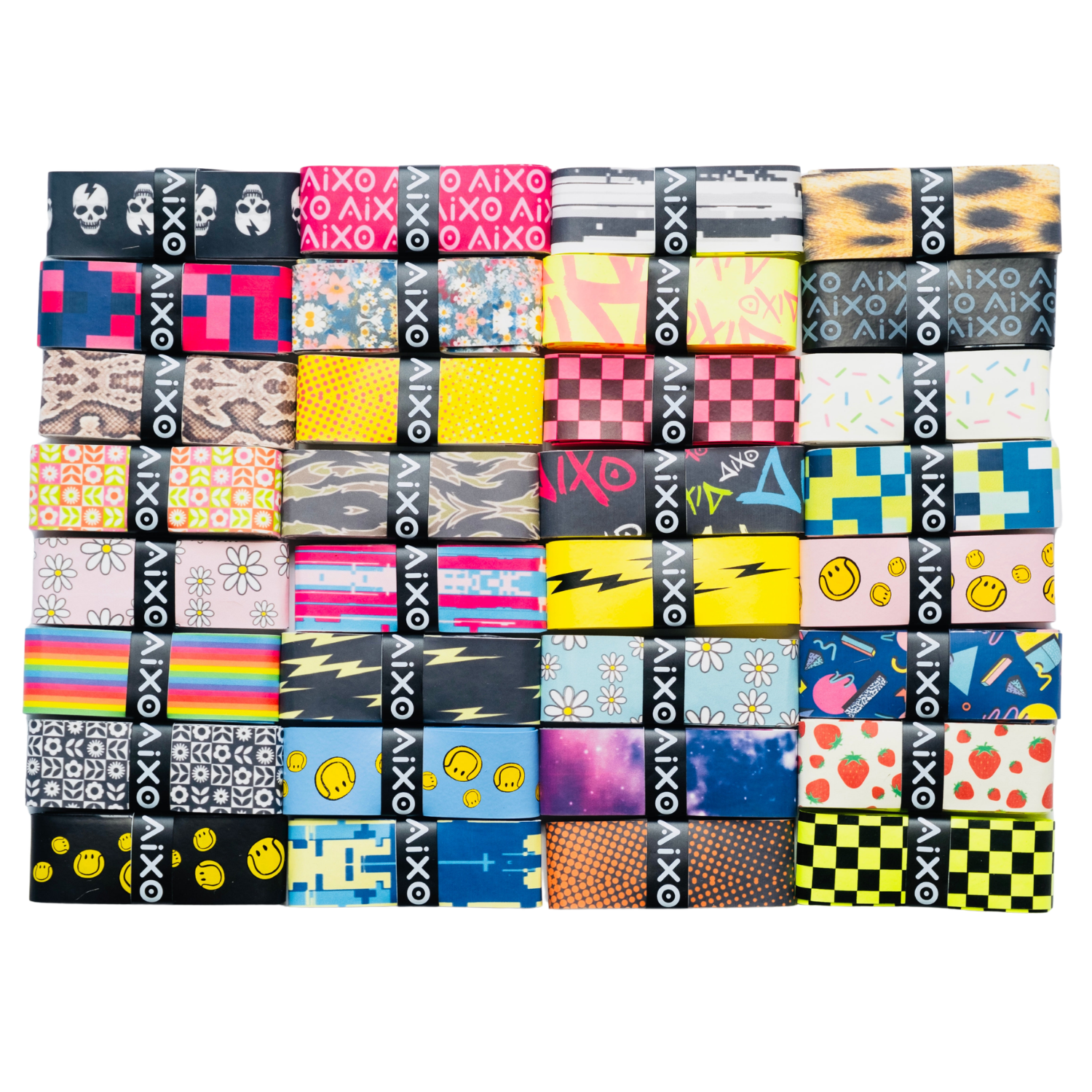 Aixo Leopardskin Tacky Overgrip Overgrips Aixo