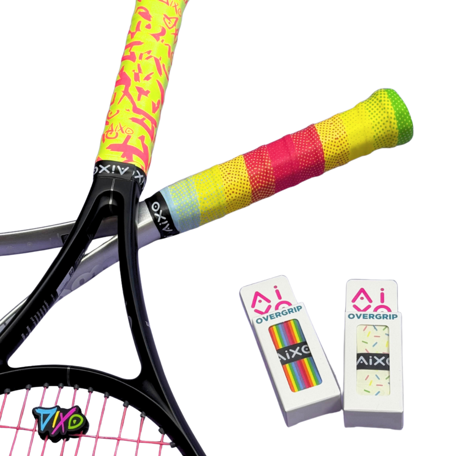 Aixo Speckle Tacky Overgrip Bright Overgrips Aixo