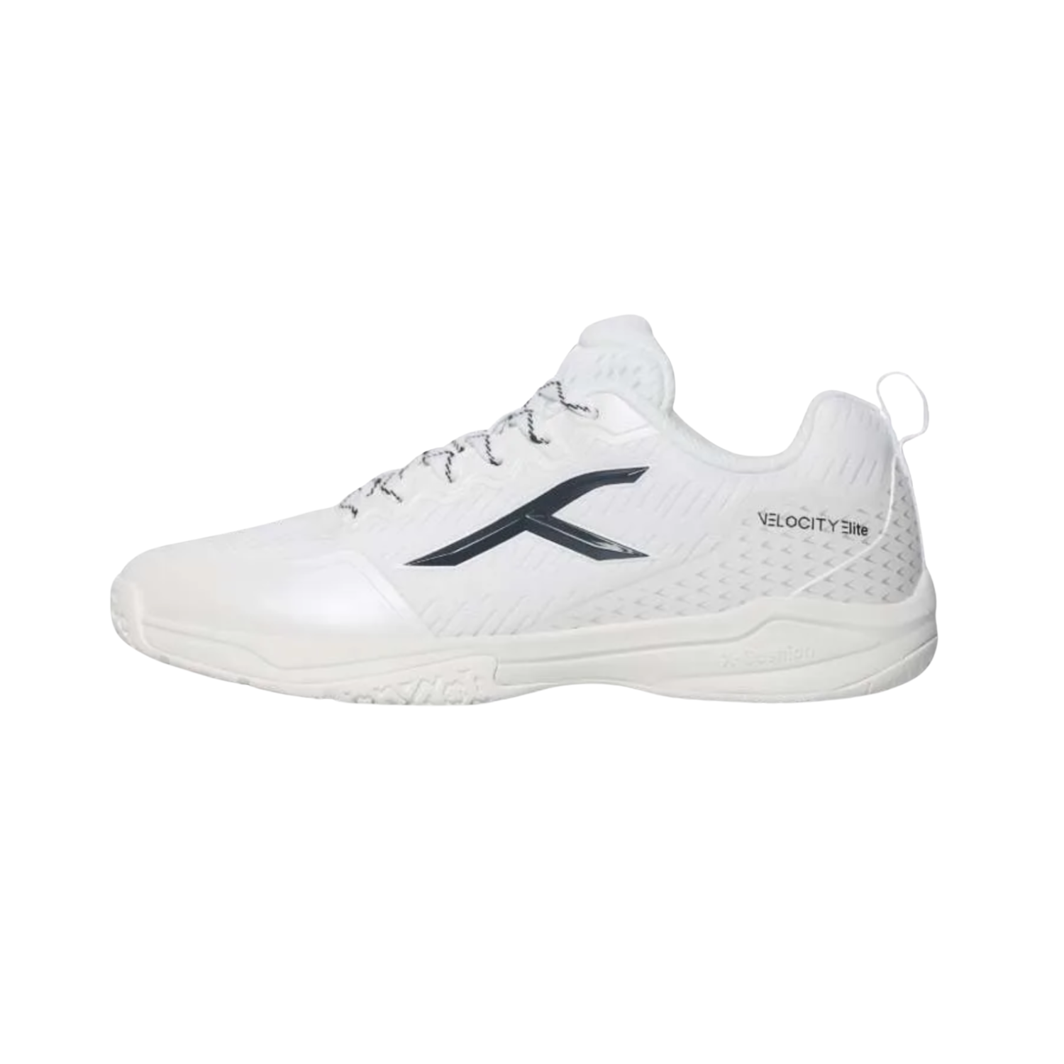 Hundred Velocity Elite Badminton Shoes - White/Black