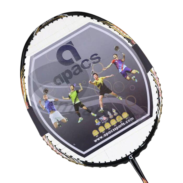 Apacs Feather Weight 75 Badminton Racket - Gold