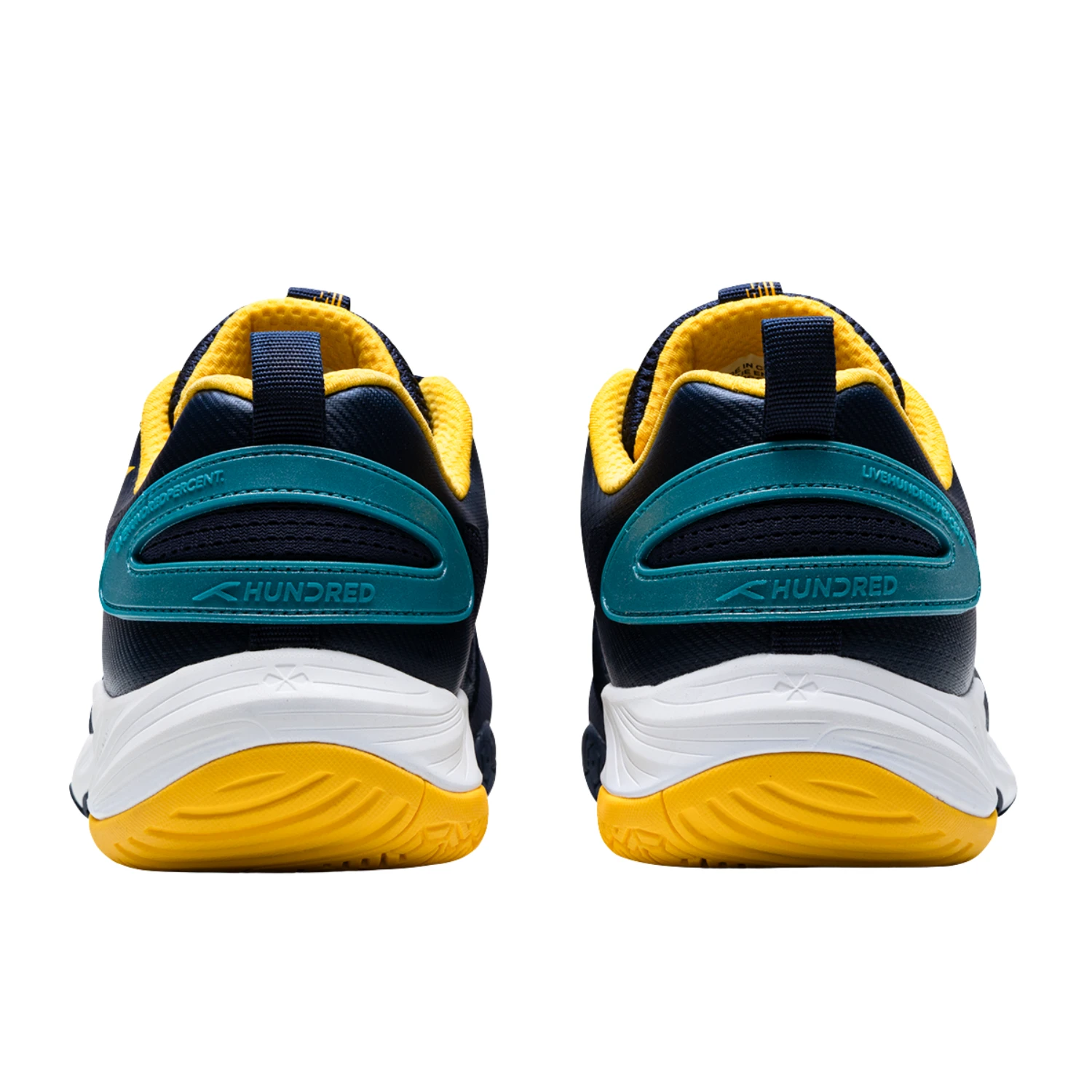 Hundred Hypercourt Badminton Shoes - Blue Badminton Shoes Hundred