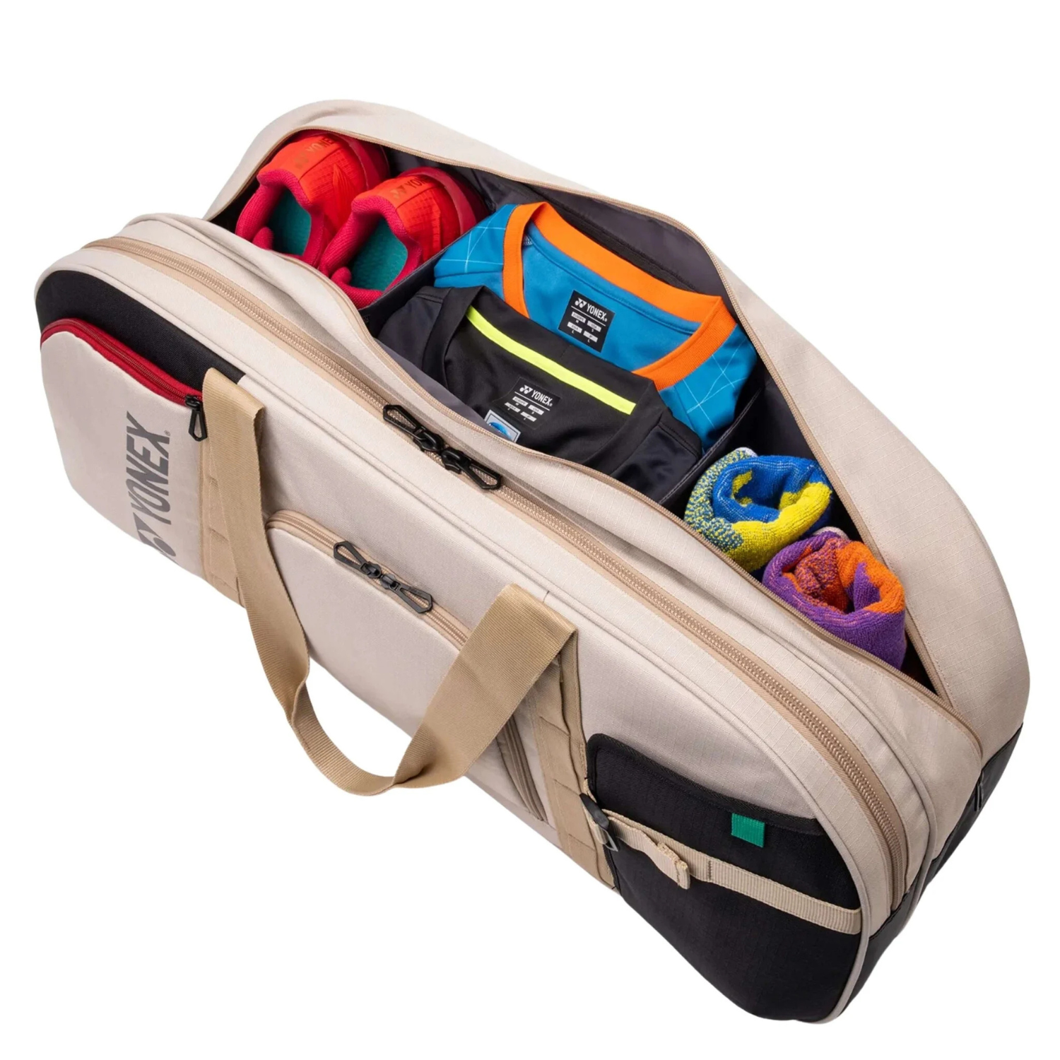 Yonex BA72631WEX Gearlogic Tournament Bag - Beige