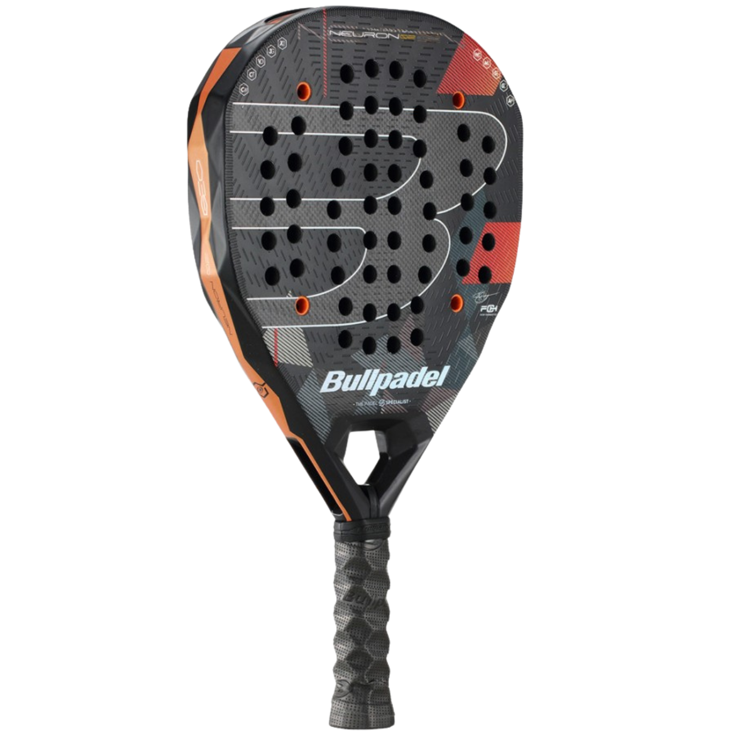 BullPadel Neuron 02 Edge 26 Padel Racket - Black