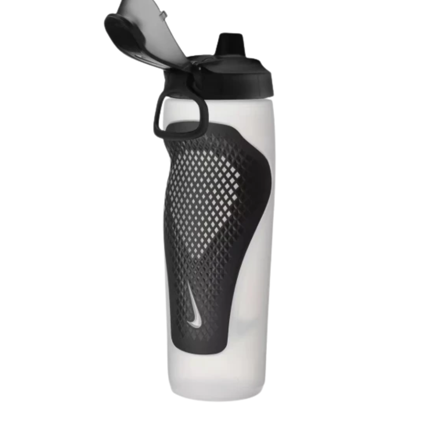 Nike Refuel Bottle Locking Lid 24oz - Natural/Black