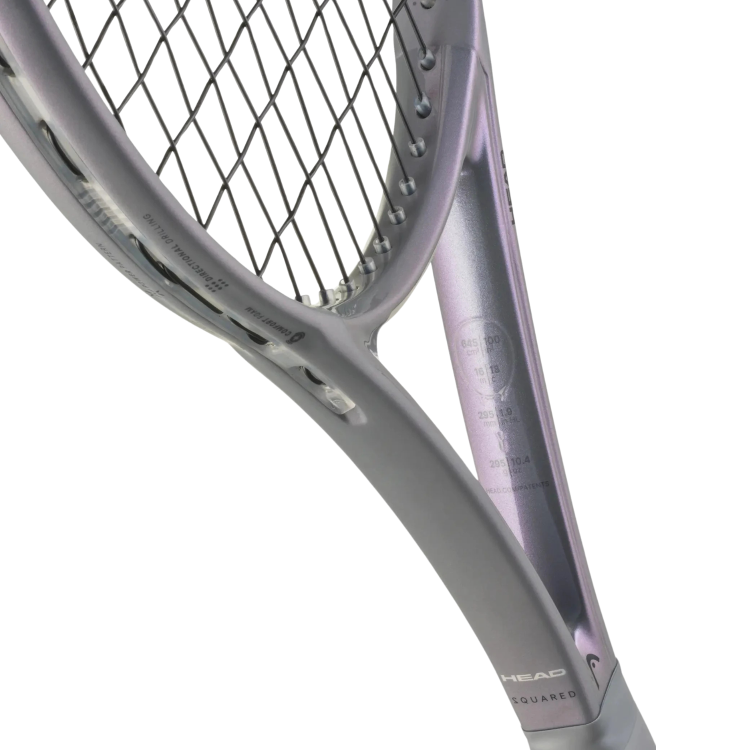 Demo Head Squared 2026 Tennis Racket - Grey Tennis Rackets Head