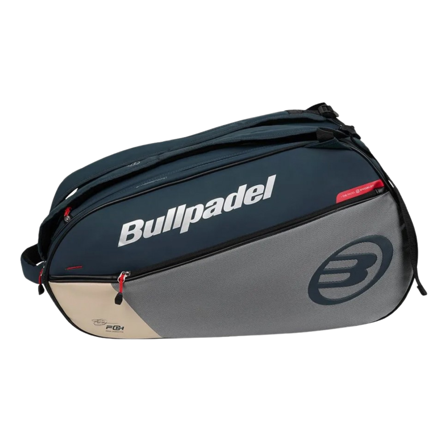 Bullpadel Neuron Racket Bag - Grey/Navy