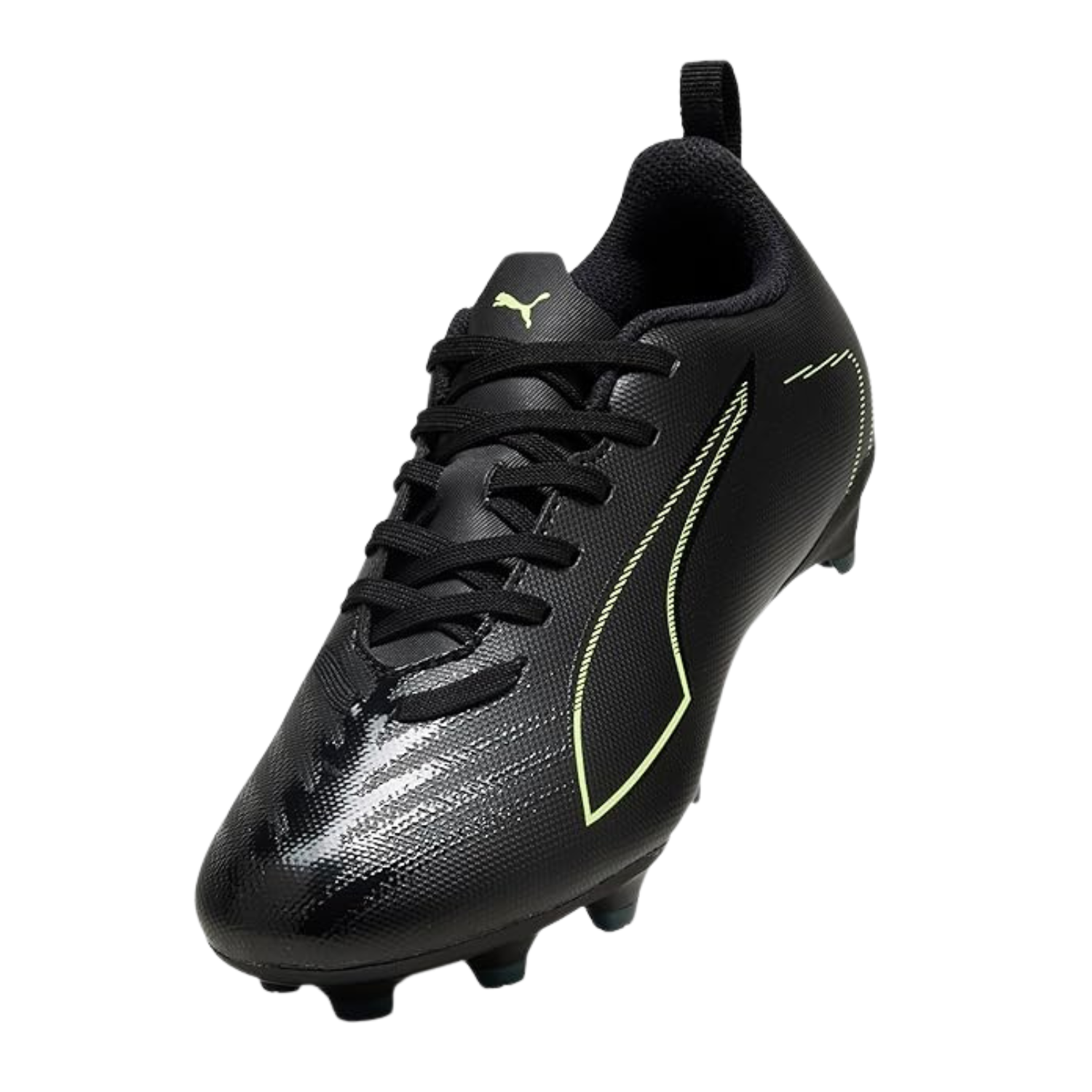 Puma Ultra 6 Play FG/AG Football Boots Junior - Puma Black/Green shoes Puma