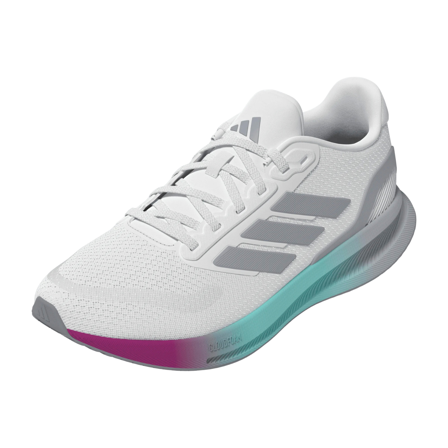 Adidas Runfalcon 5 Running Shoe Women - White/Silver/Black
