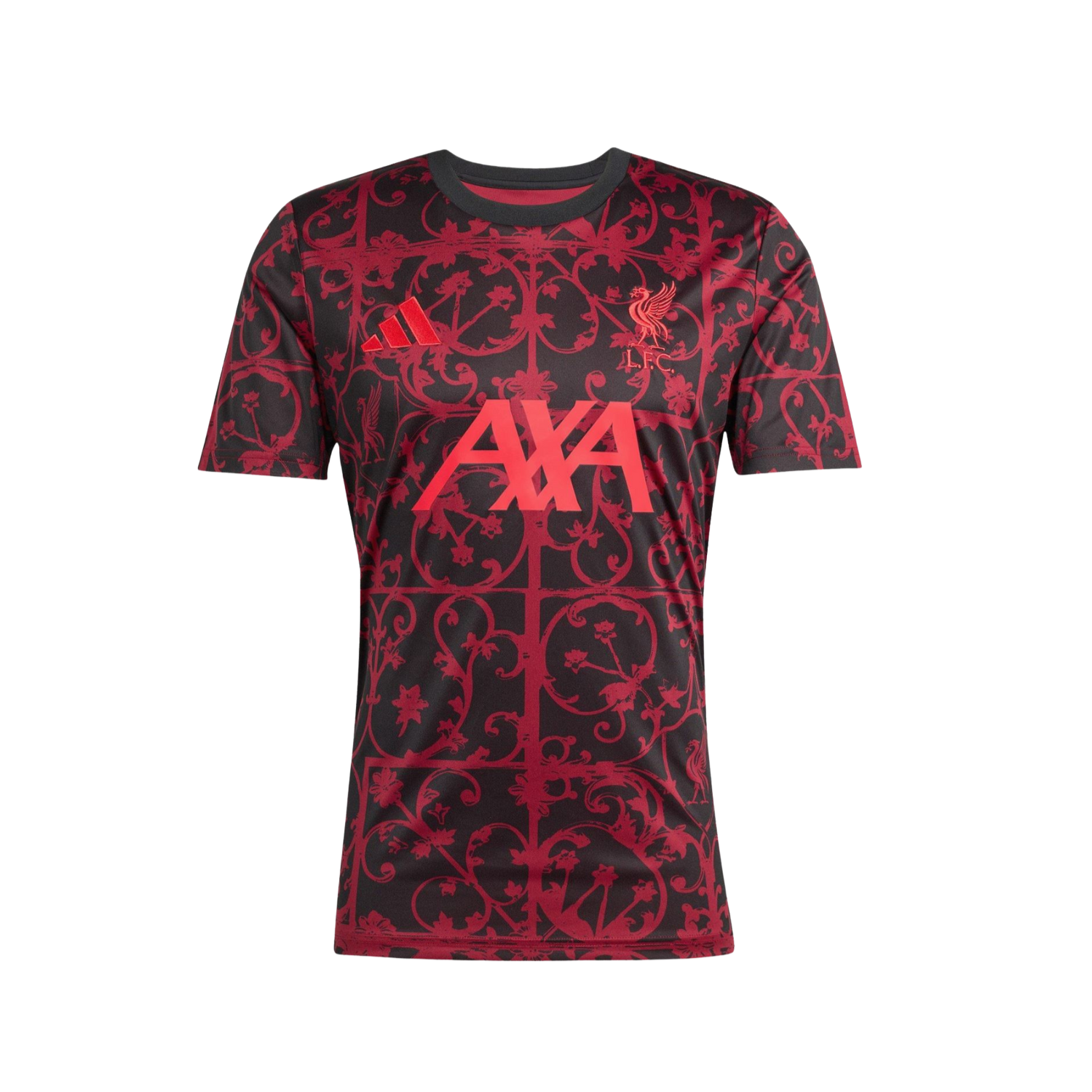 Adidas Liverpool F.C. 25/26 Pre-Match T- Shirt Men - Black/Purple