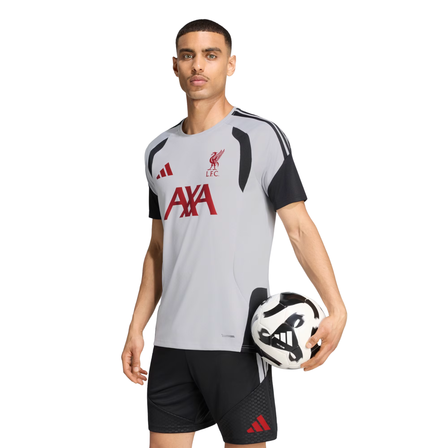 Adidas Liverpool F.C. Tiro Training Jersey Men - Grey