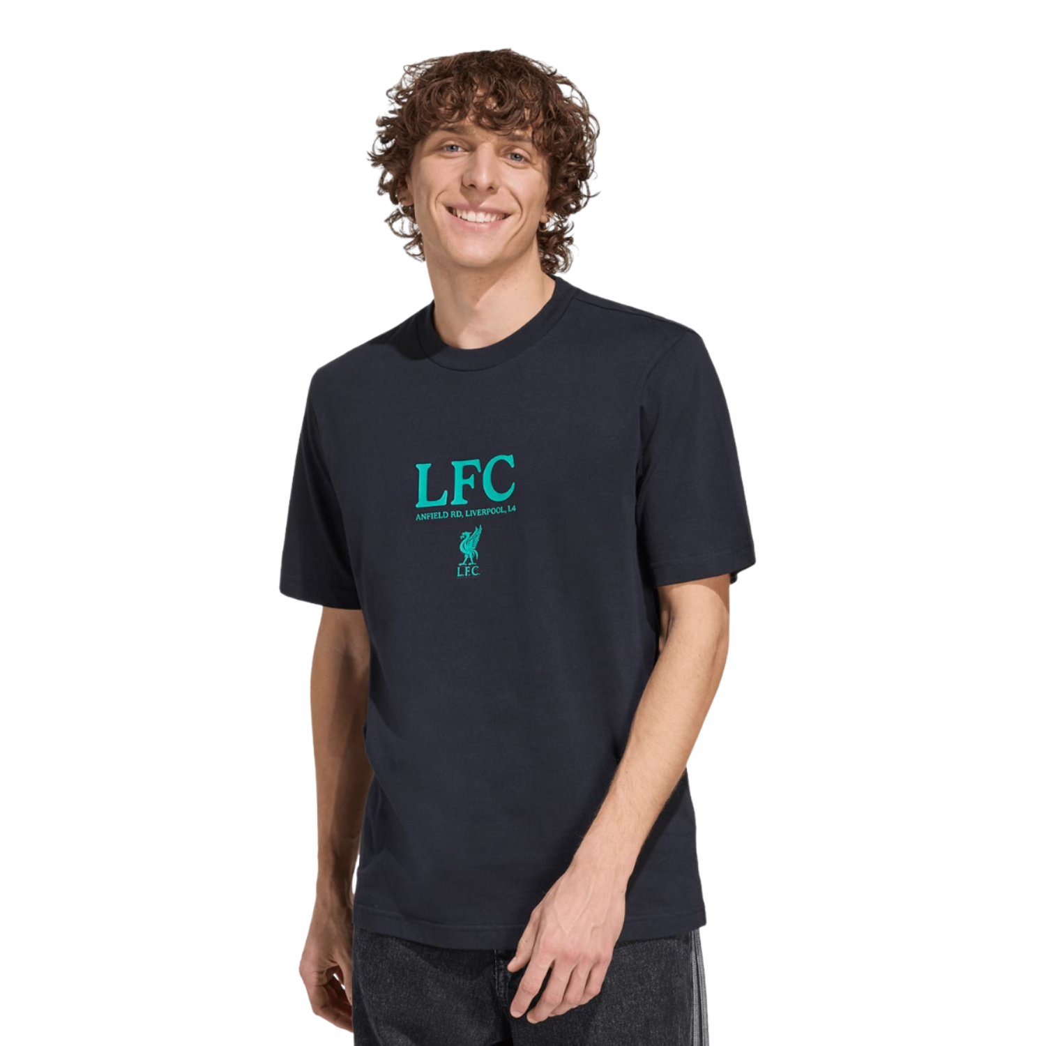 Adidas Liverpool F.C. 26/27 Seasonal Graphic T-Shirt Men - Black