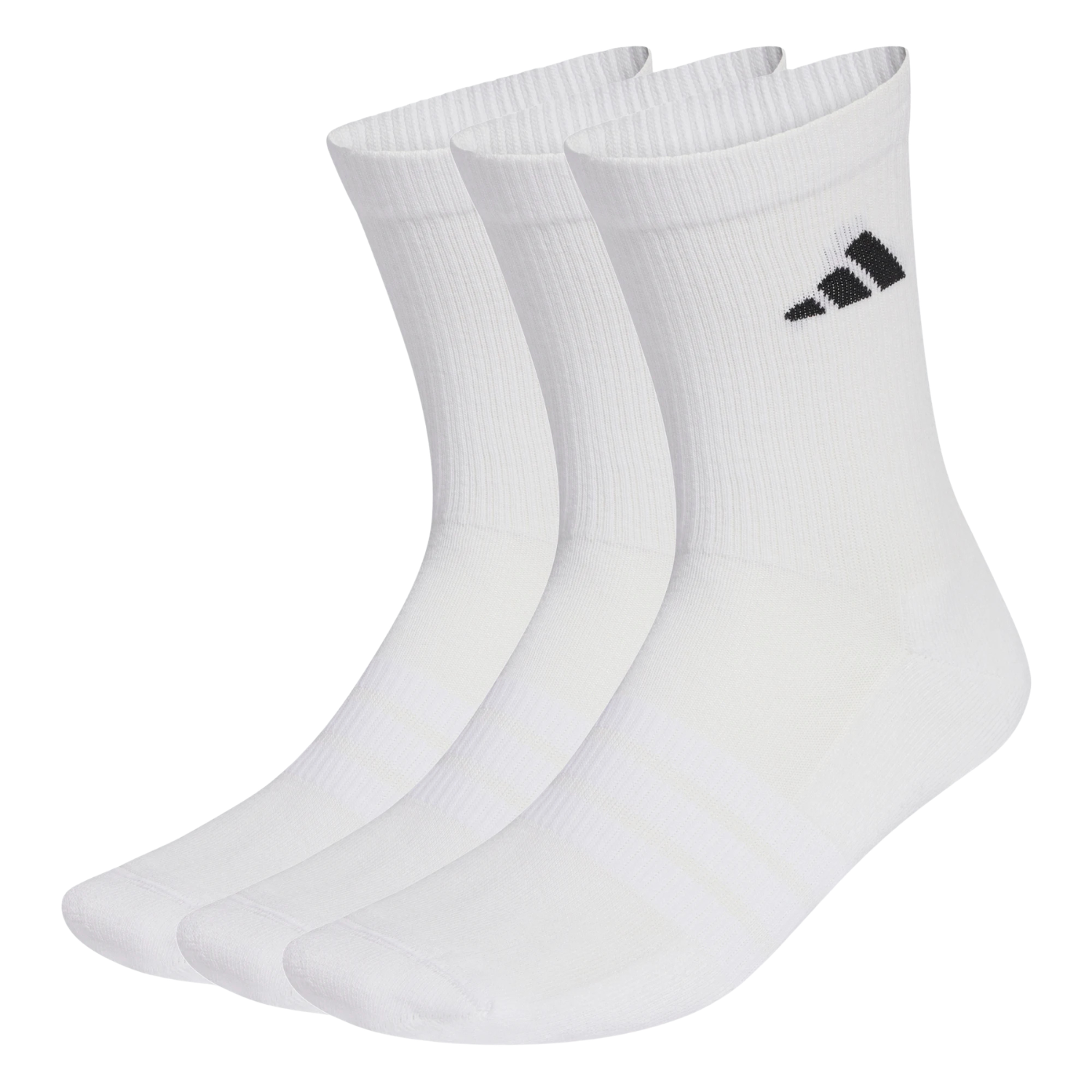 Adidas Cushioned Sportswear Crew 3 Pack Socks Unisex - White