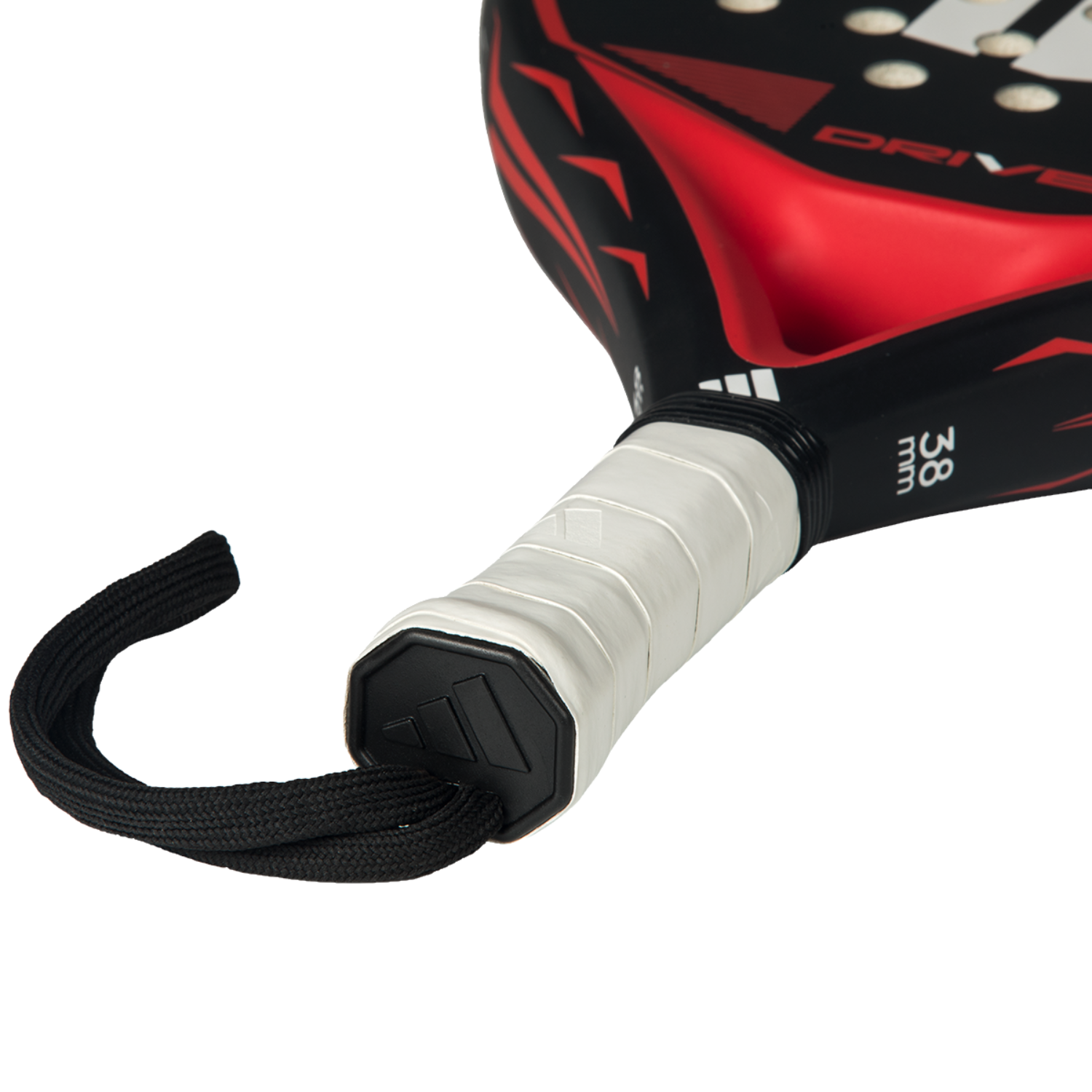 Adidas Drive Black 2026 Padel Racket - Black/Red