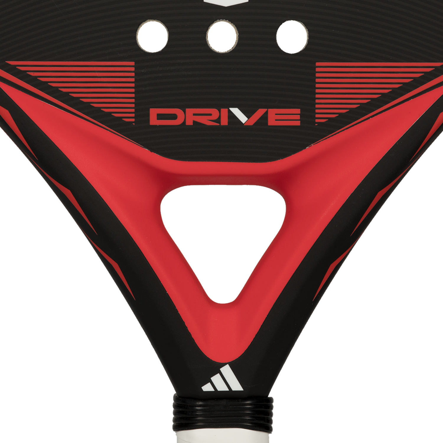 Adidas Drive Black 2026 Padel Racket - Black/Red