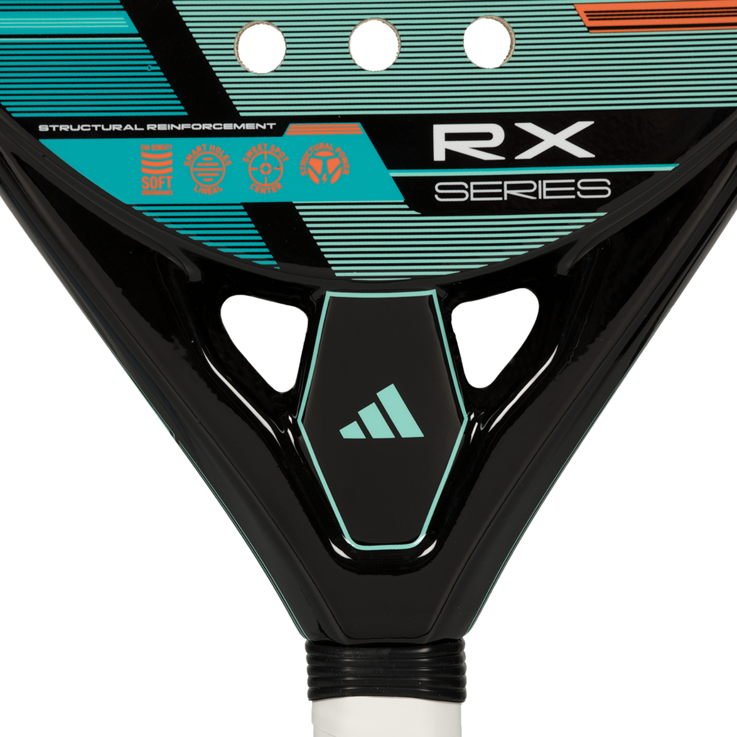 Adidas RX Series 2026 Padel Racket - Black/White