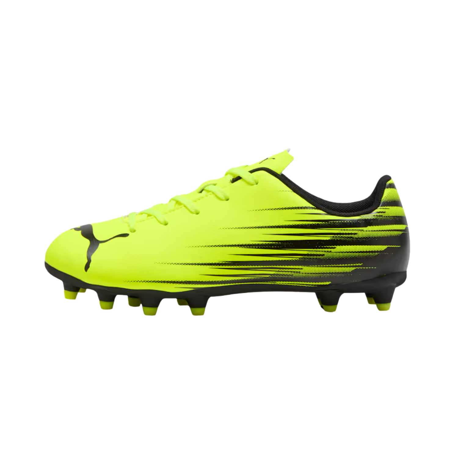Puma Attacanto II FG/AG Football Boots Junior - Yellow Alert/ Black