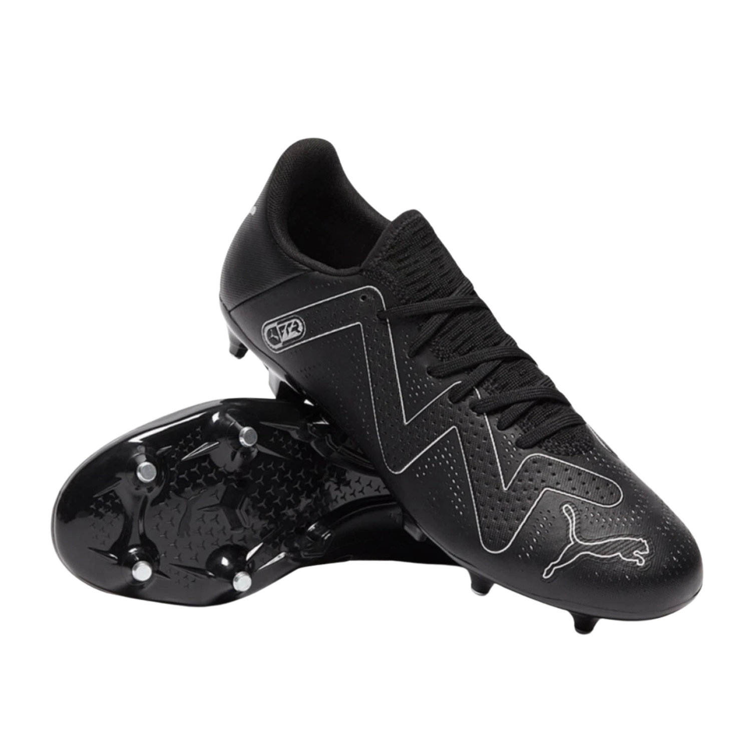 Puma Future Play MxSG Football Boots Unisex - Black/Silver
