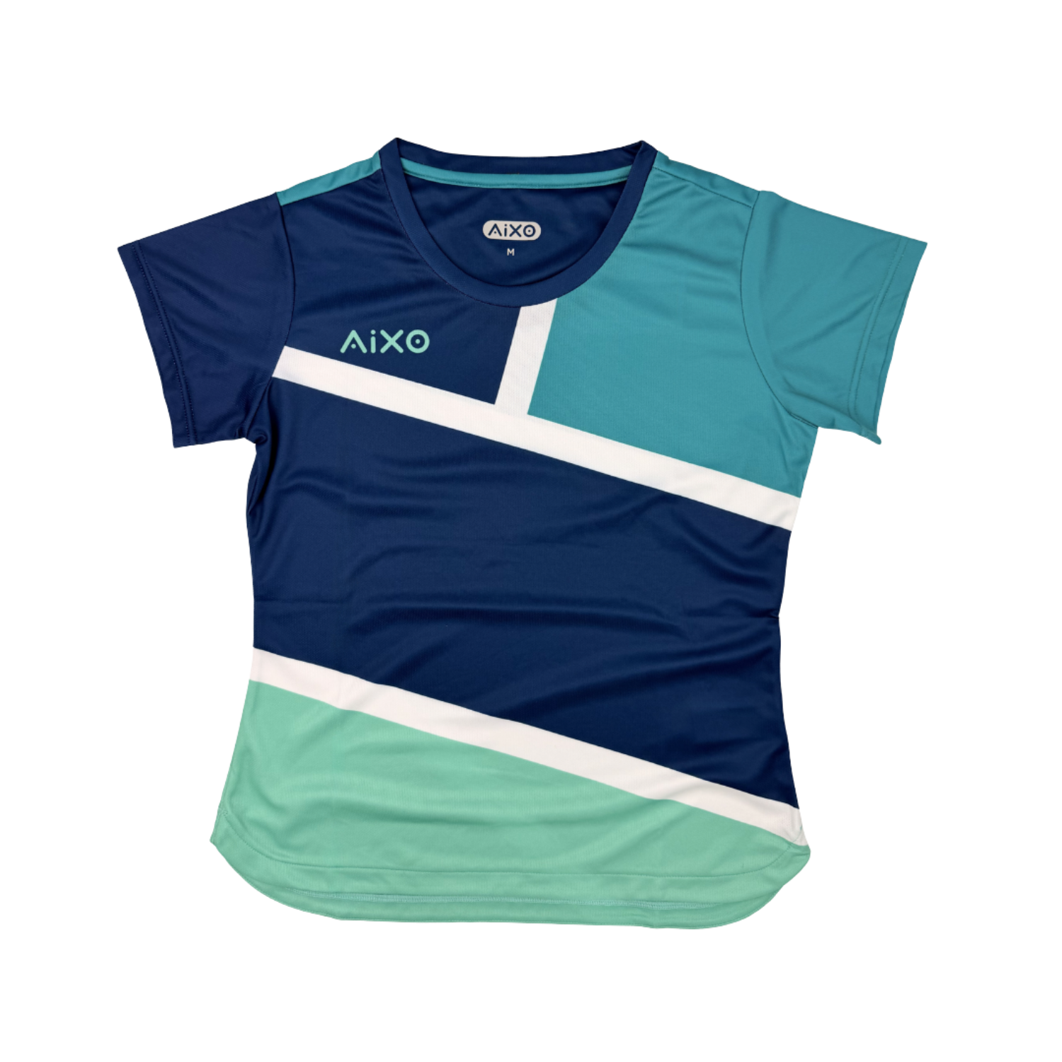 AIXO Court Womens T-Shirt - Navy