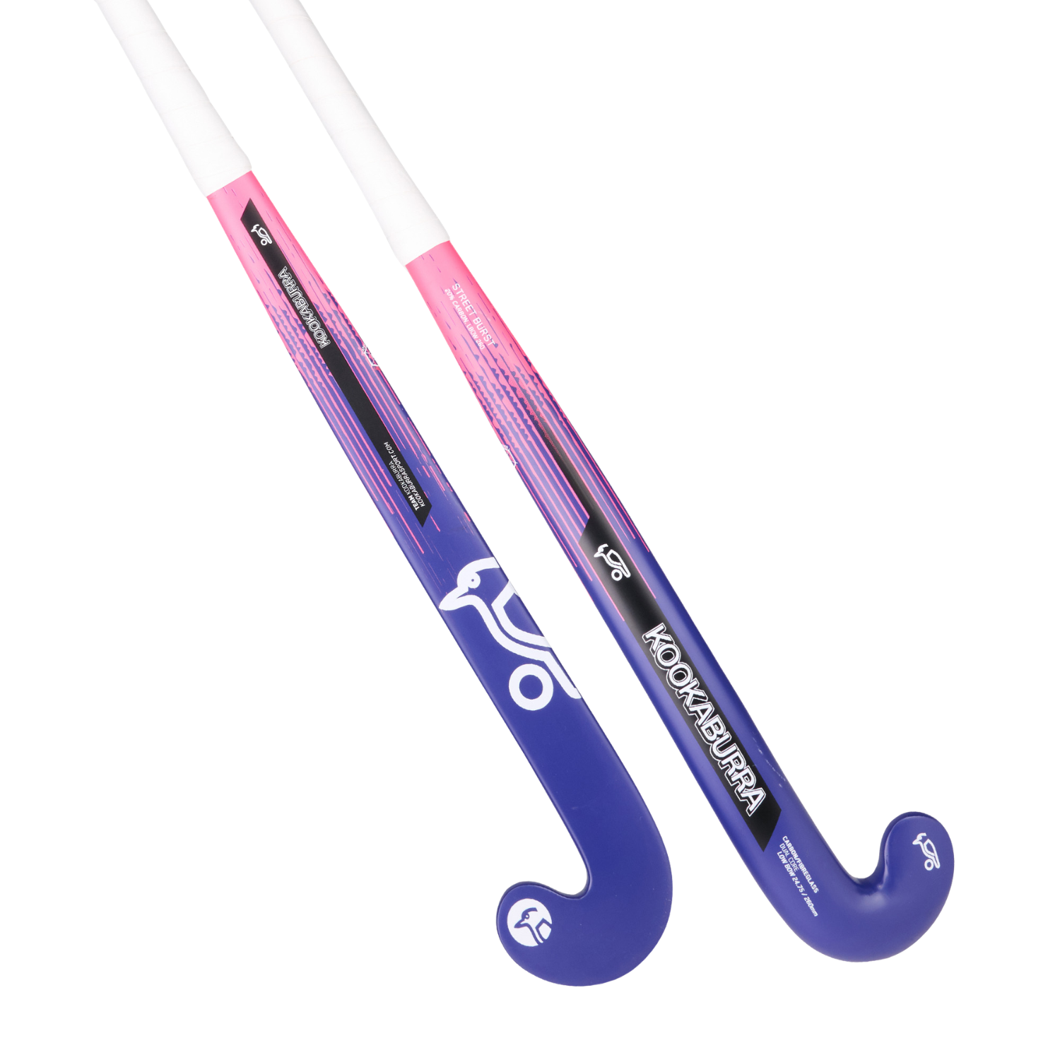 Kookaburra Burst Hockey Stick 6A2542 - Purple/Pink