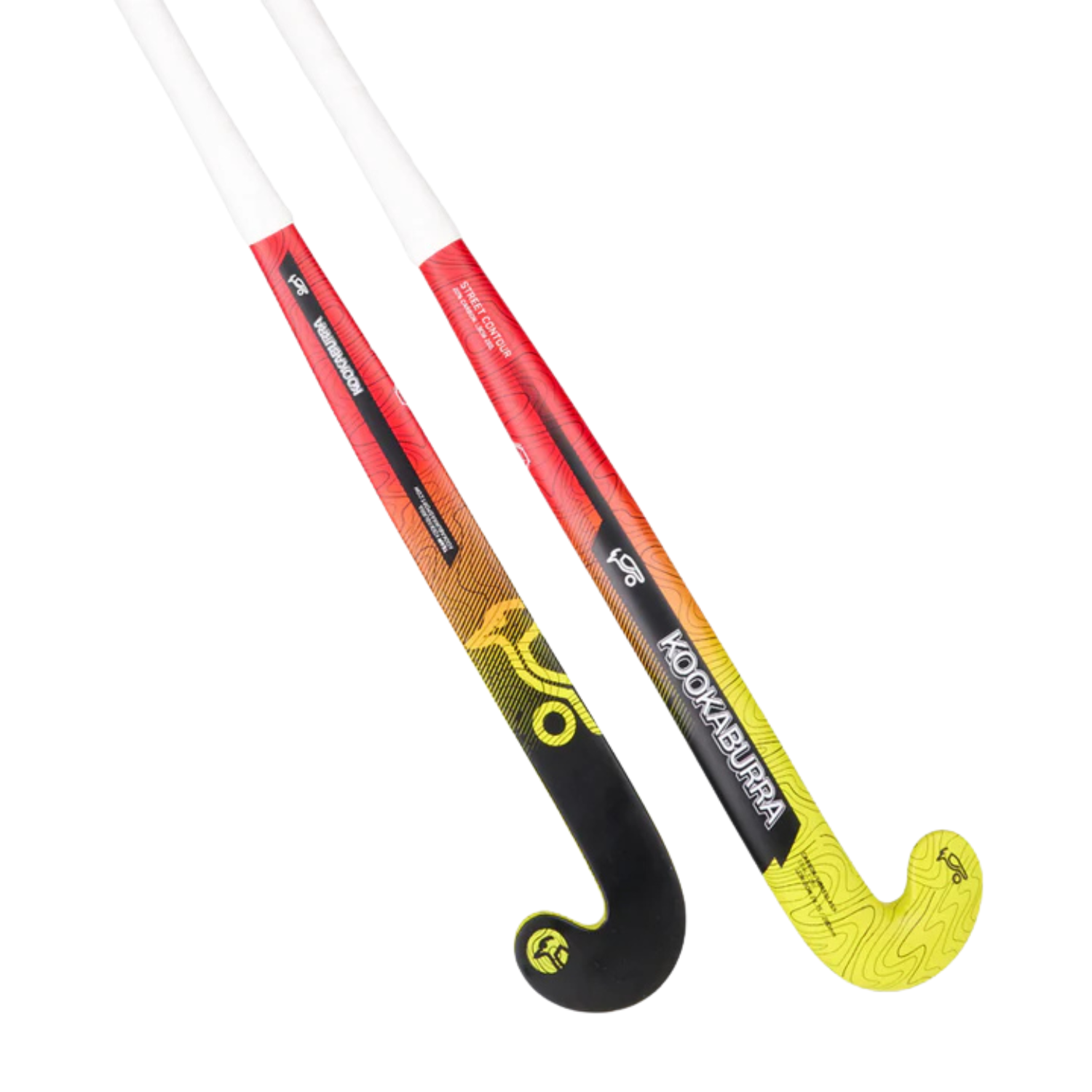 Kookaburra Contour Hockey Stick 6A2541J - Red/Yellow