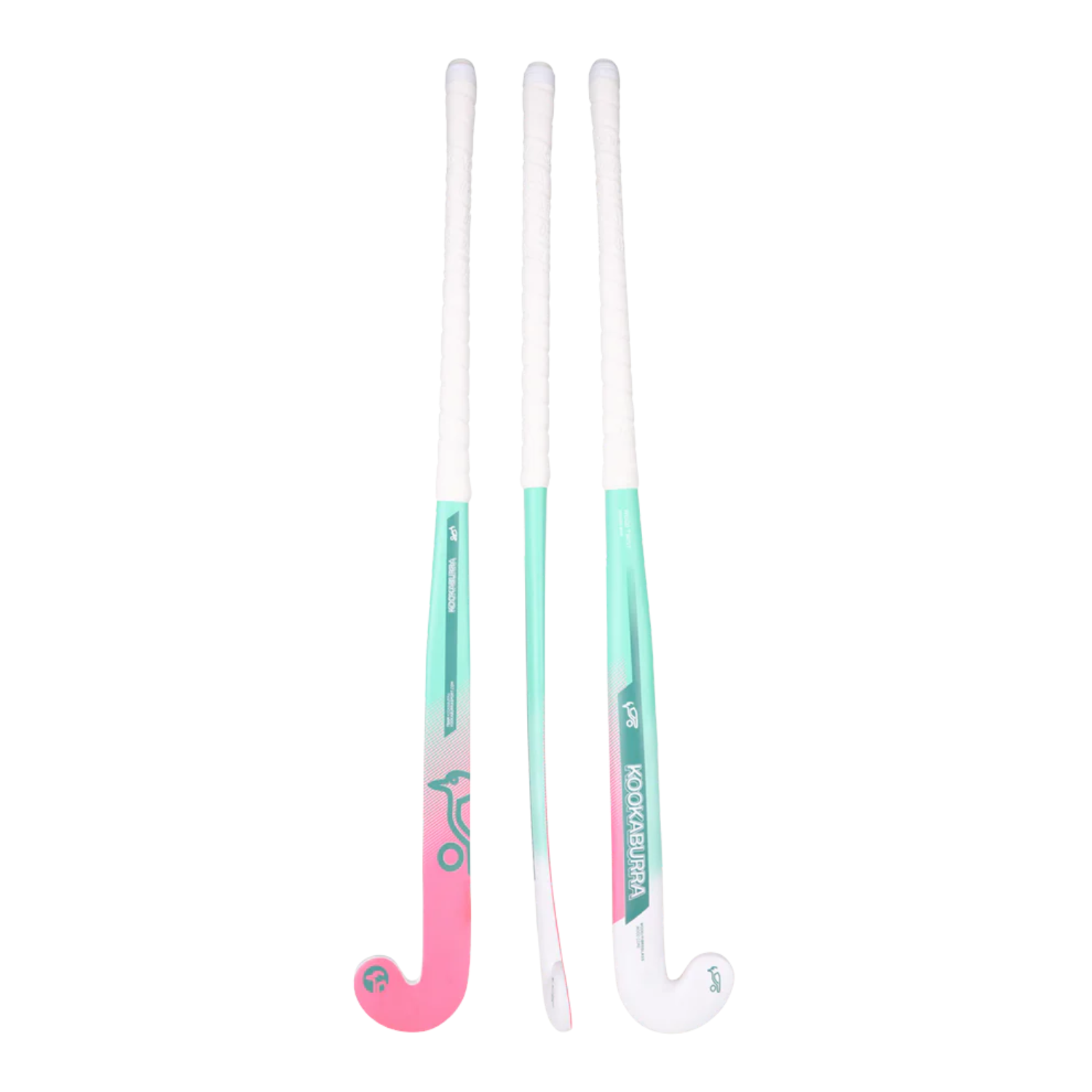 Kookaburra Twist Hockey Stick 6A2549 - Mint/Pink