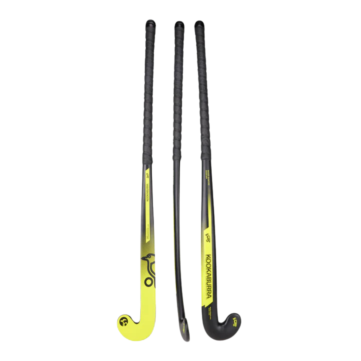 Kookaburra Sunfire Hockey Stick 6A2548N - Black/Yellow