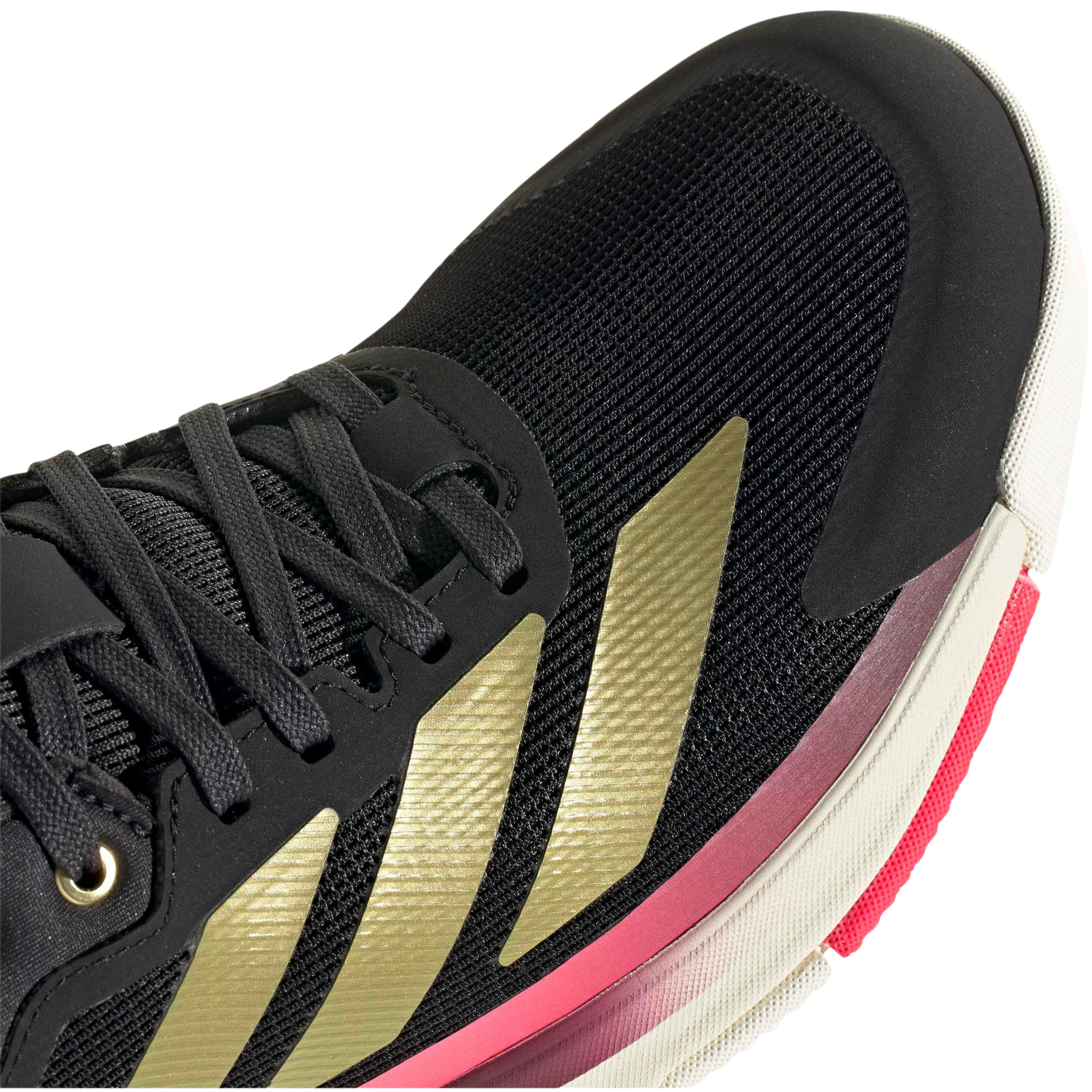 Adidas Crazyquick Boost Padel Shoe Men - Black/Gold/Pink