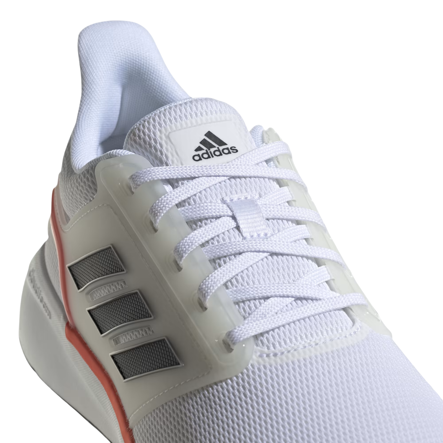 Adidas EQ19 Running Shoes - Cloud White/Carbon/Solar Red