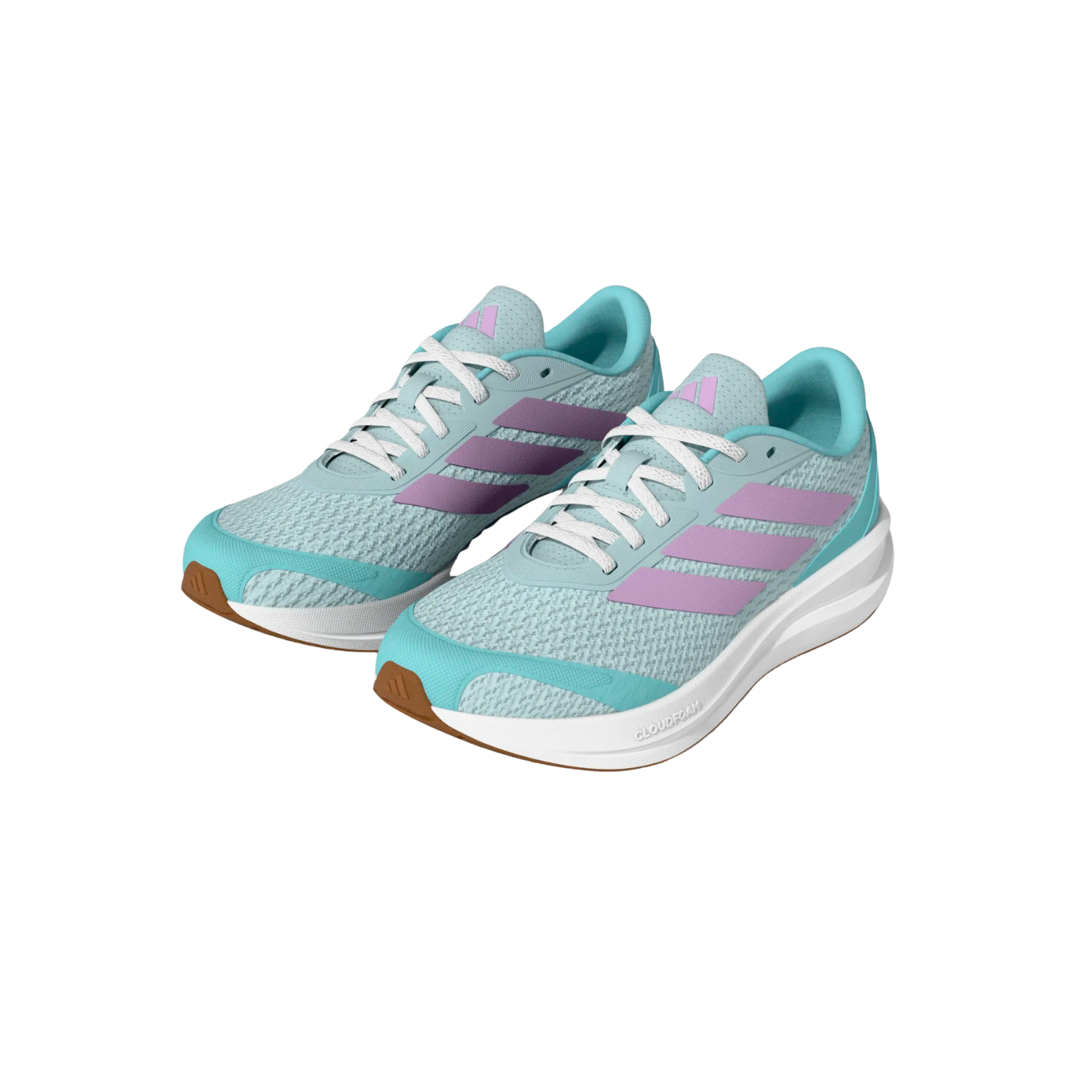 Adidas Runfalcon 6 Running Shoe Junior - Mint/Lilac/Aqua