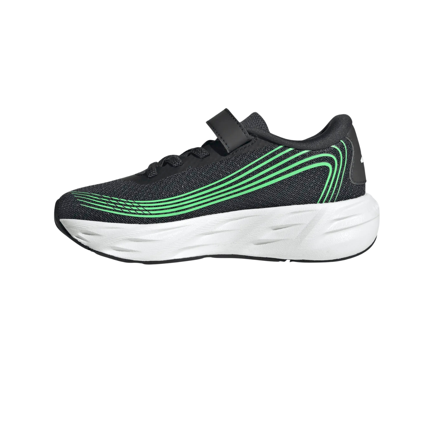 Adidas Galaxy 8 Running Shoe Kids - Grey/Green