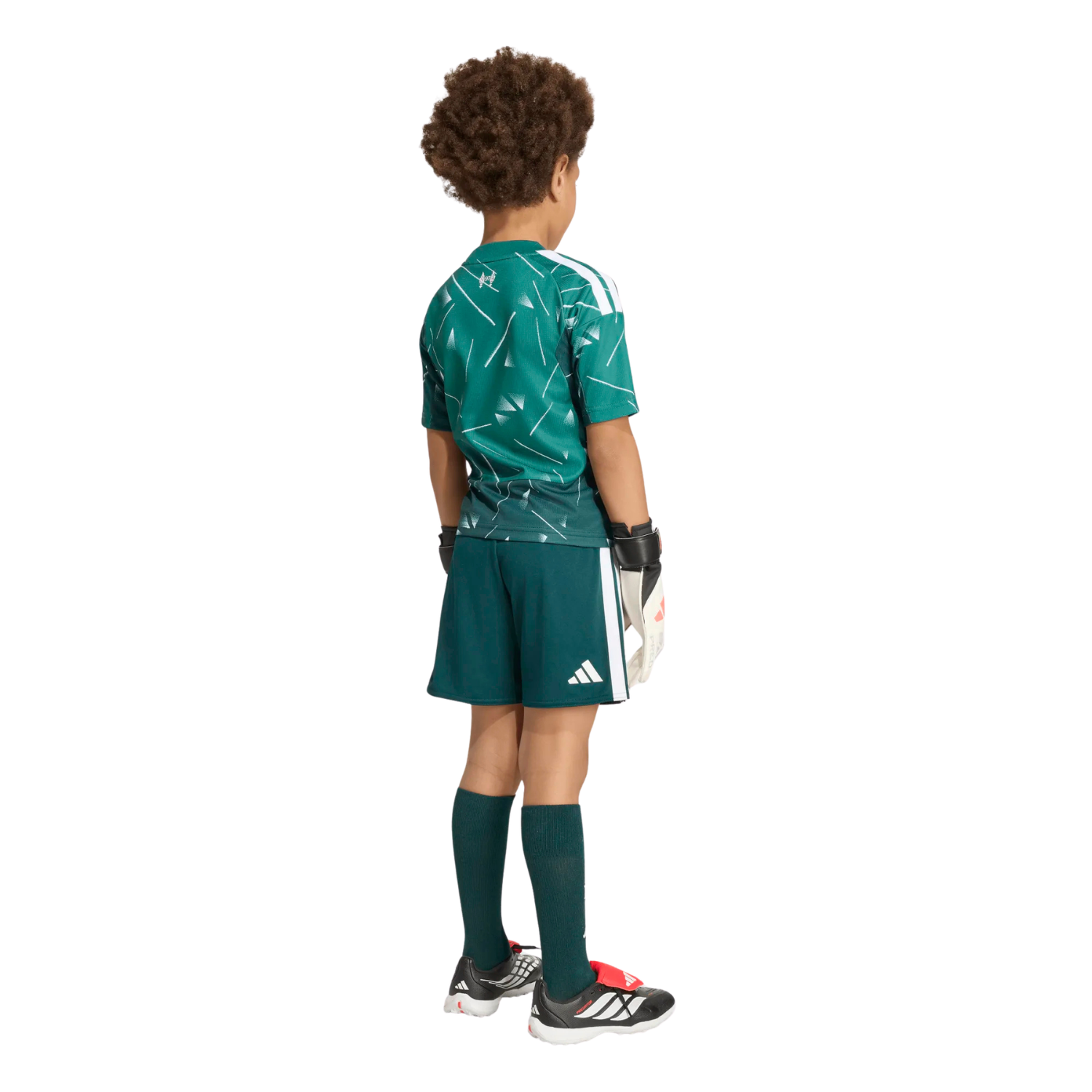 Adidas Liverpool F.C. 26/27 Goalkeeper Kids Set - Green