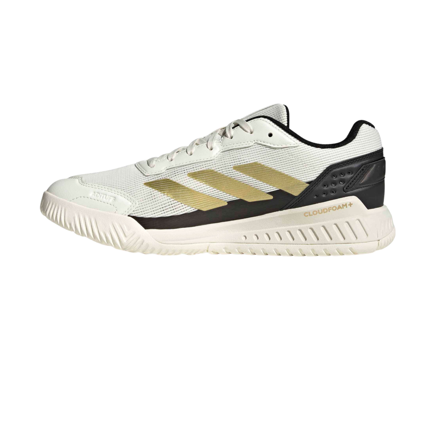 Adidas Courtquick Padel Shoe Men - Gold/Off White