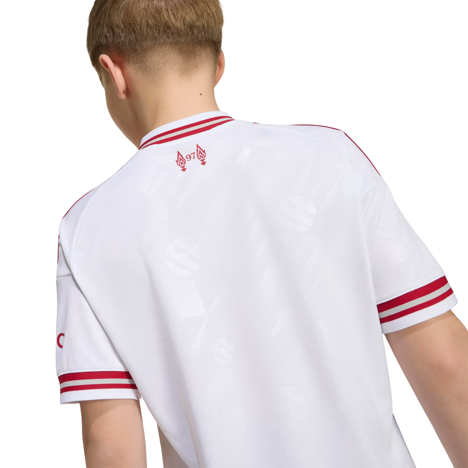 Adidas Liverpool F.C. 26/27 Away Jersey Kids - White