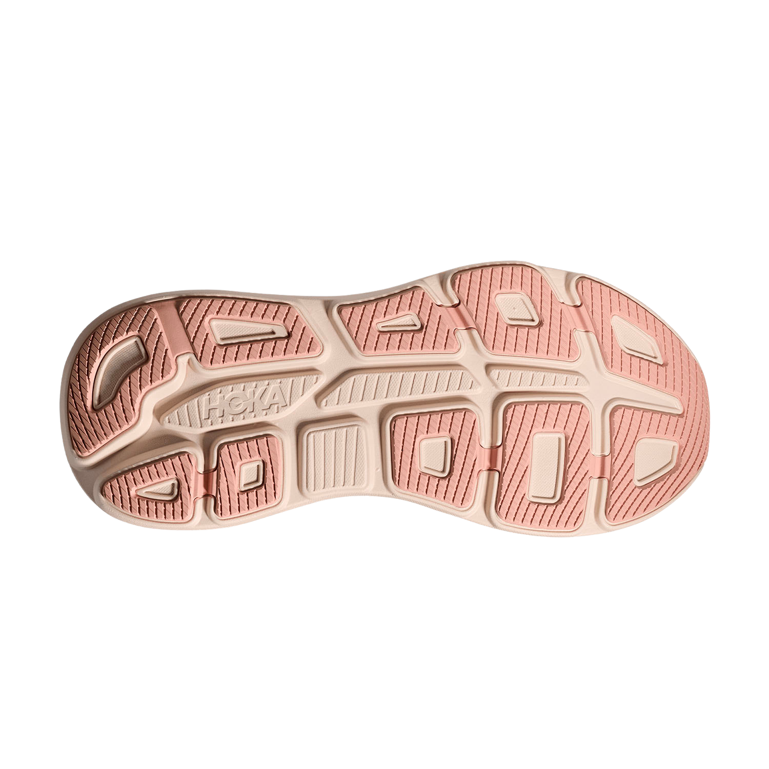 Hoka Bondi 9 Running Shoes Women - Rose Latte/Rose Cream