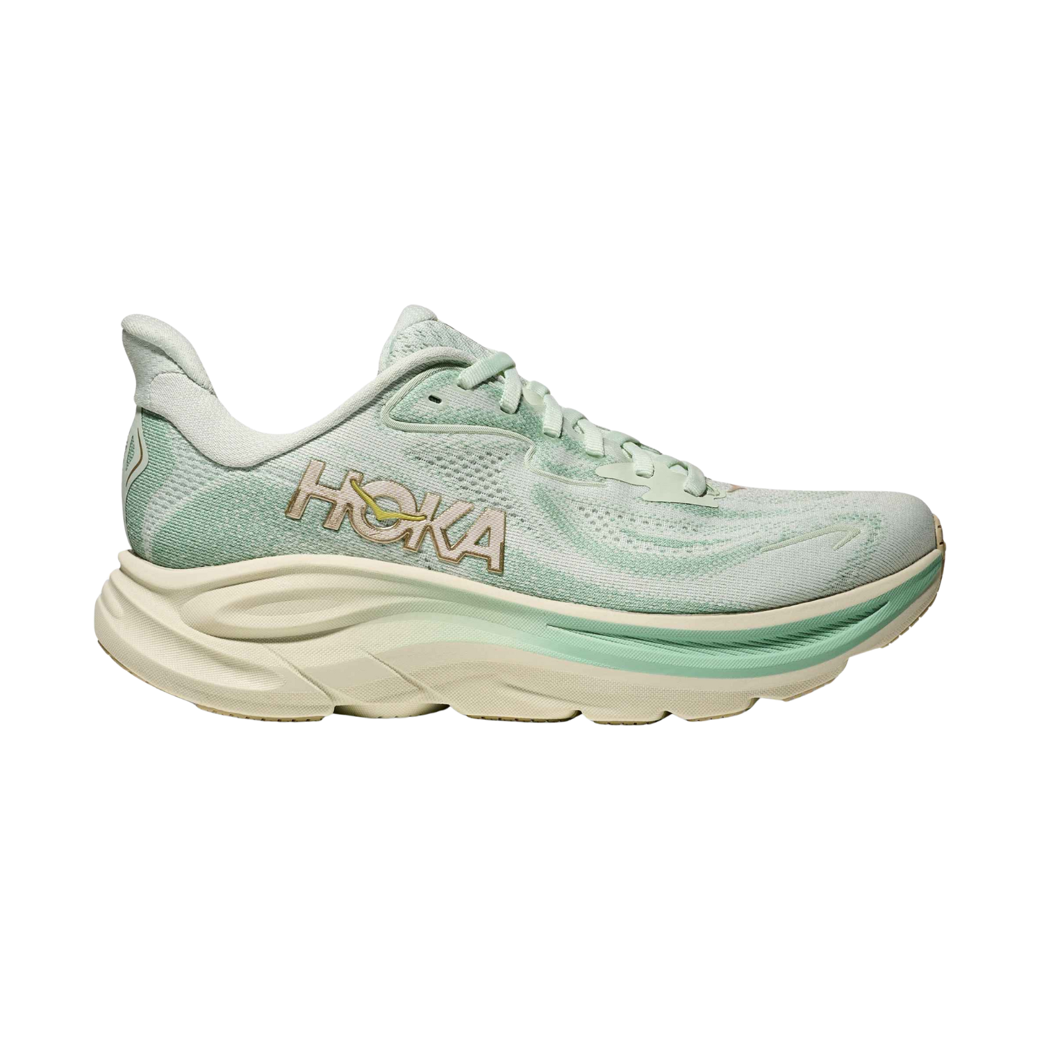 Hoka Clifton 10 Running Shoes Women - Seaglass/Jadeite