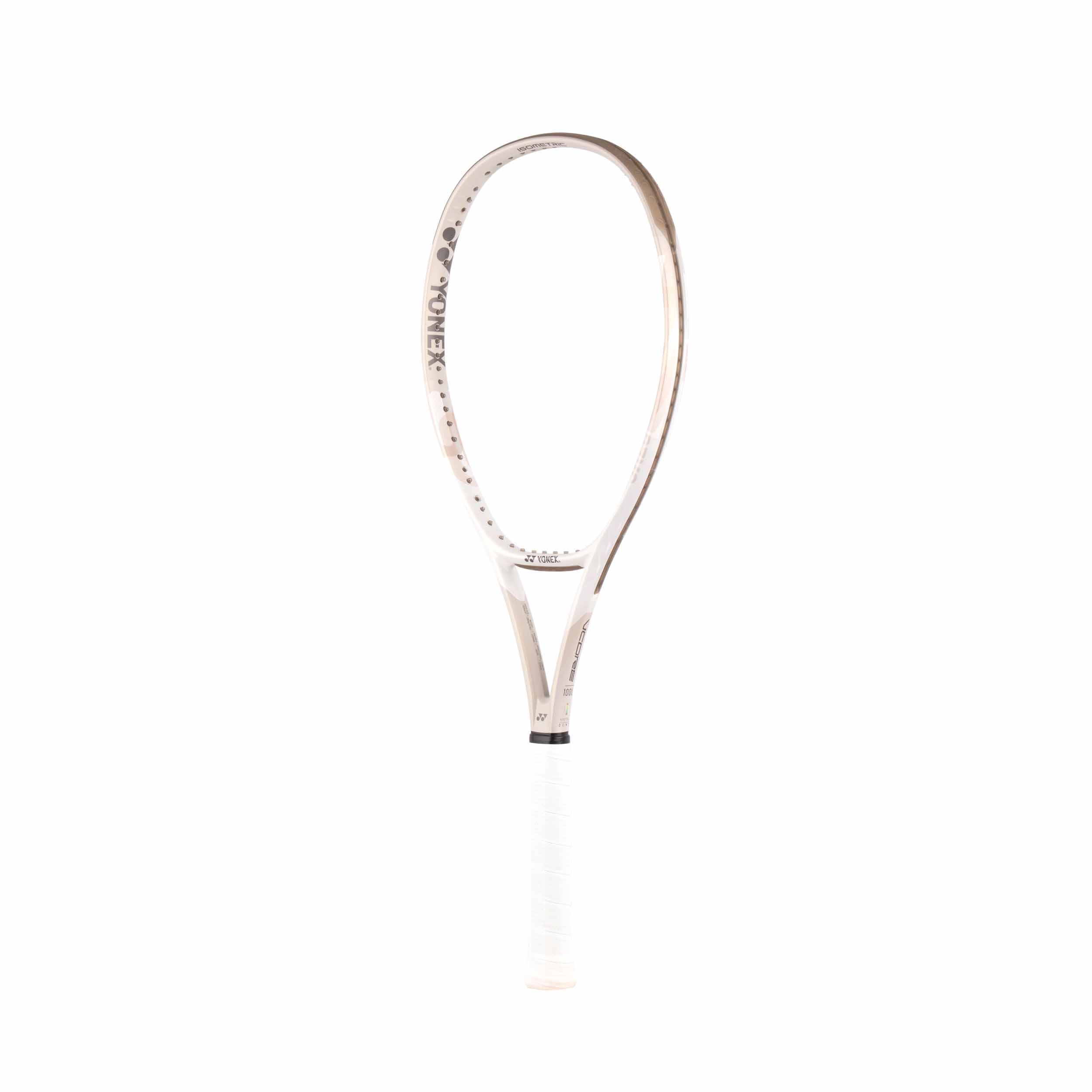 Yonex Vcore 100L 2024 Tennis Racket 280g - Sand Beige - Unstrung