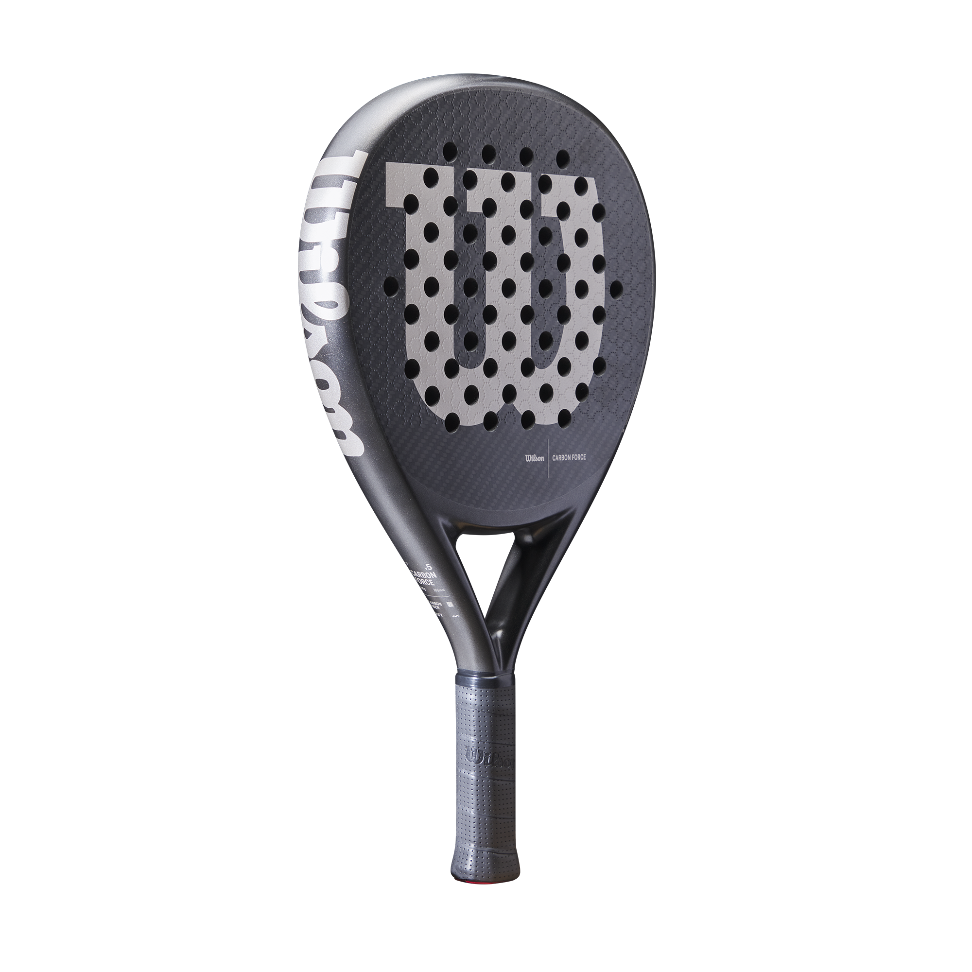 Wilson Carbon Force LT Padel Racket - Black