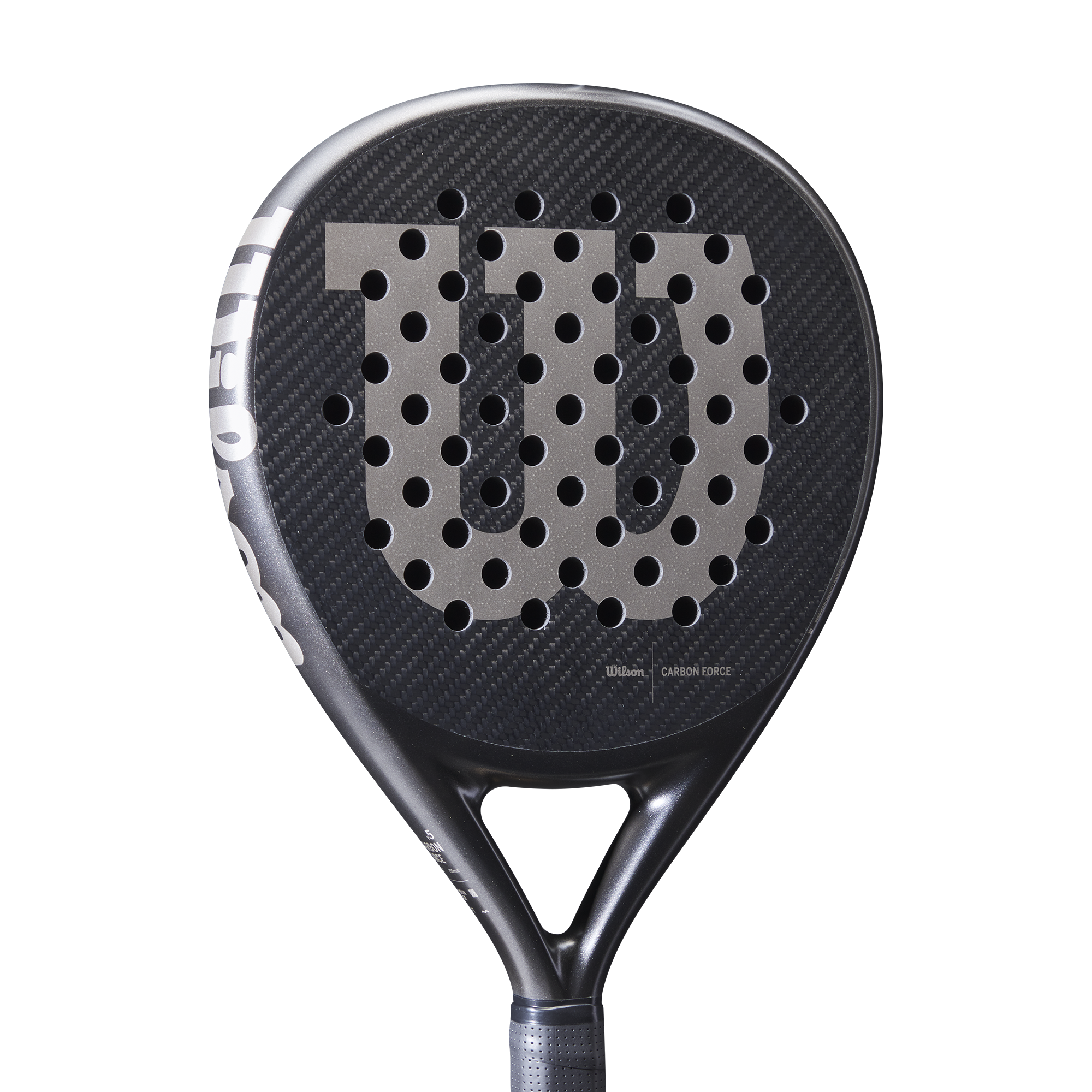 Wilson Carbon Force LT Padel Racket - Black